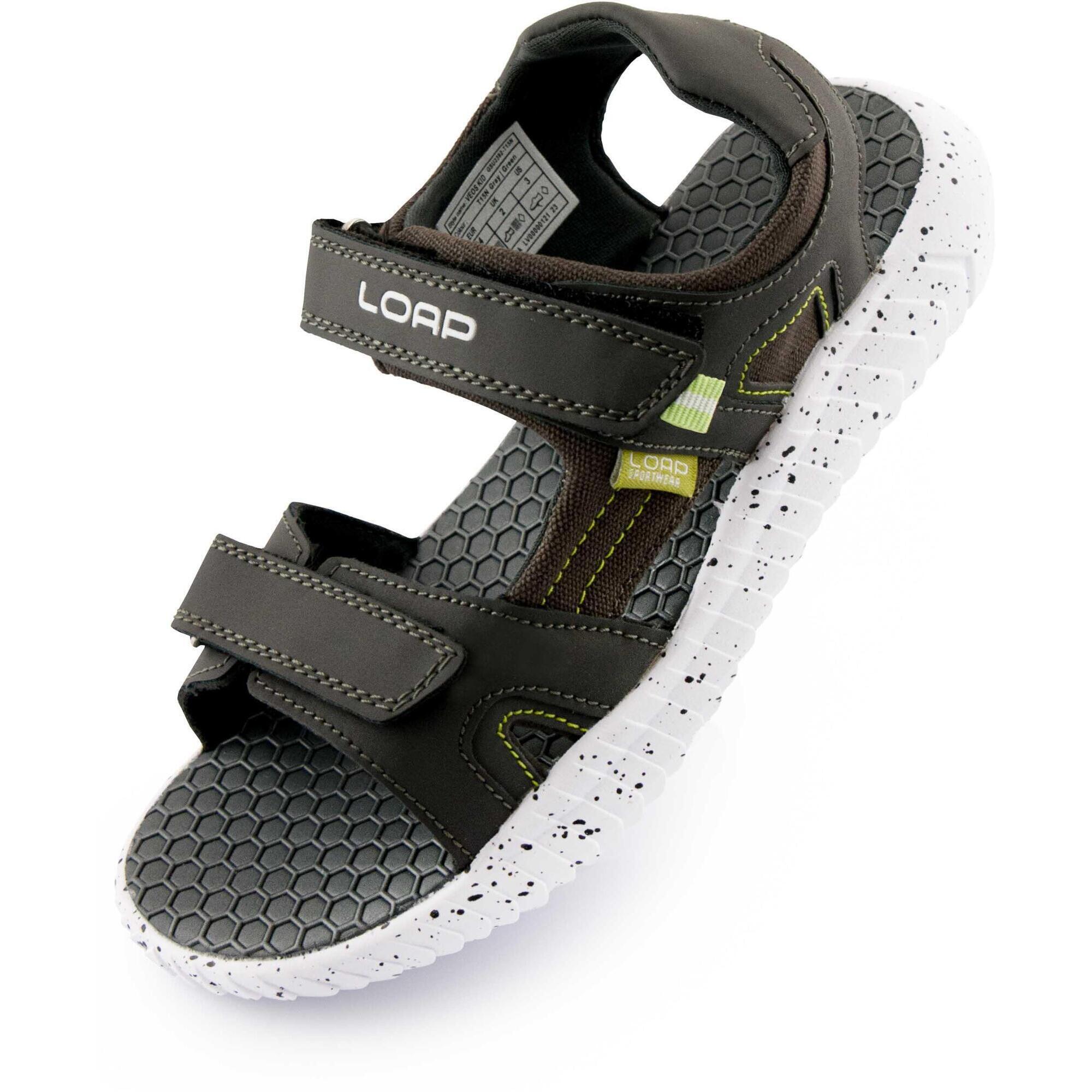 LOAP Veos Kid Sandały dziecięce szare roz.30