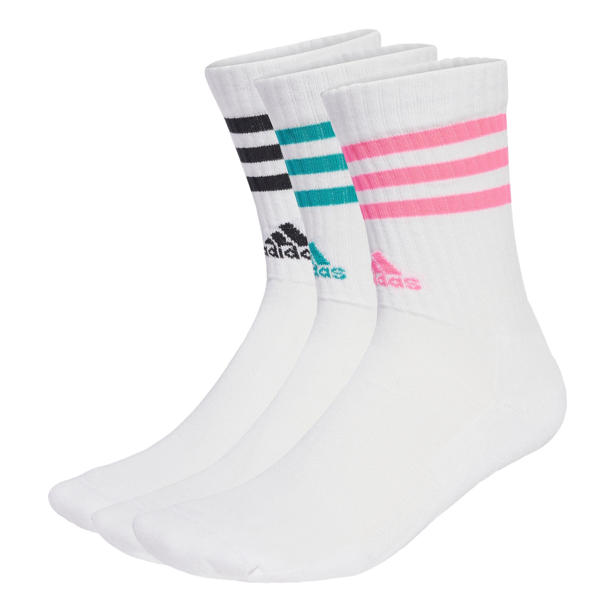 3-Stripes Cushioned Crew Socks 3 Pairs