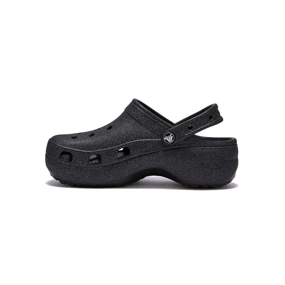 Buty do chodzenia damskie Crocs Classic Platform Glitter Clogw