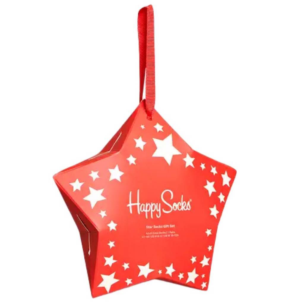 Zestaw Prezentowy Happy Socks 1-Pack Stars - Skarpetki Unisex z Bawełny