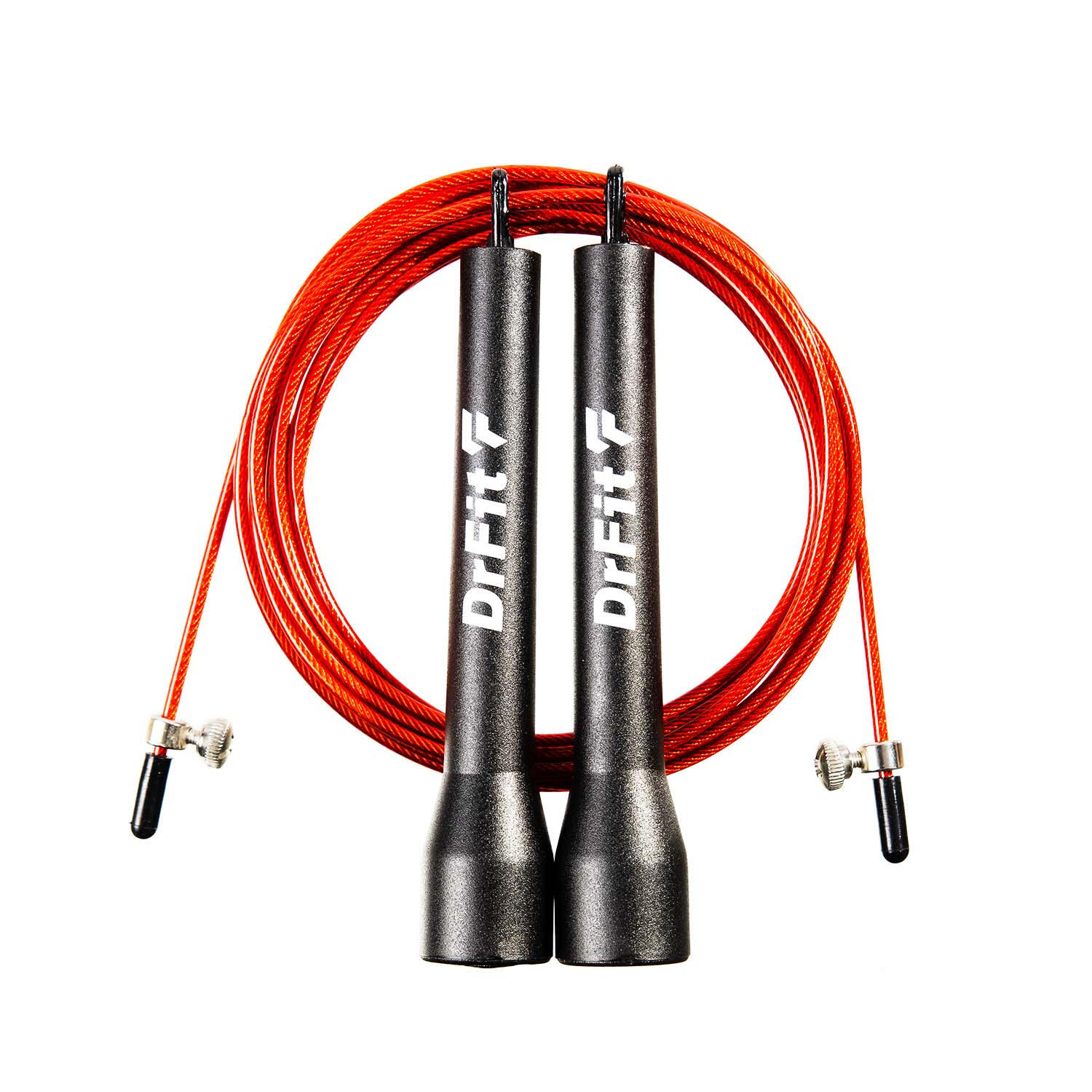 Skakanka sportowa z łożyskami szybka Speed Rope treningowa regulowana 3 m DrFit