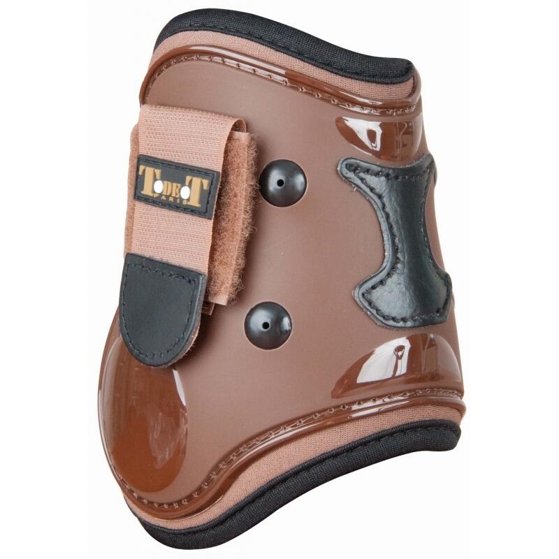 Ochraniacze na pęciny dla koni z łuską i skórą T de T