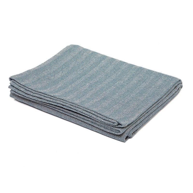 Bawełniany koc do jogi Bodhi Nidra - granatowy