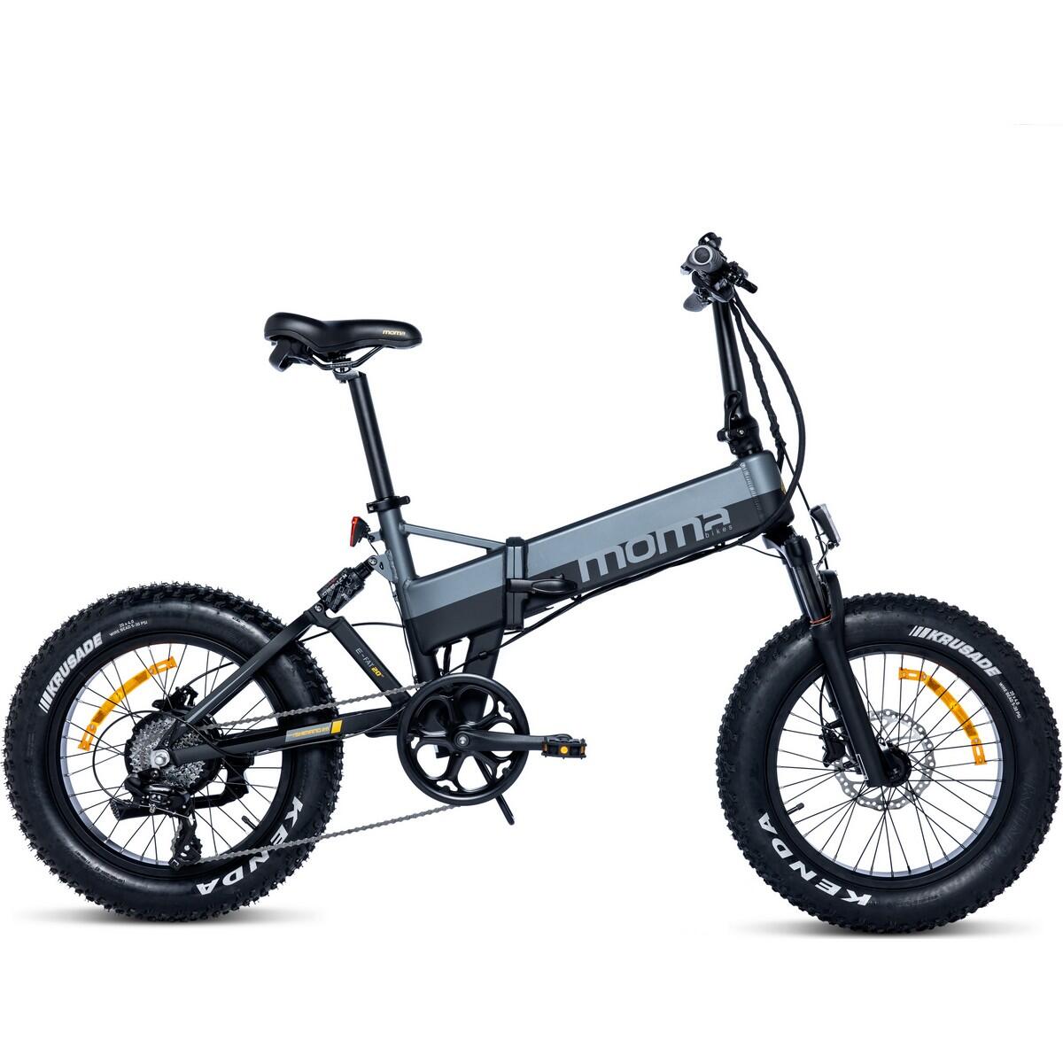 Rower elektryczny górski FATBIKE Składany Pełne zawieszenie 20 FAT PRO - 20"