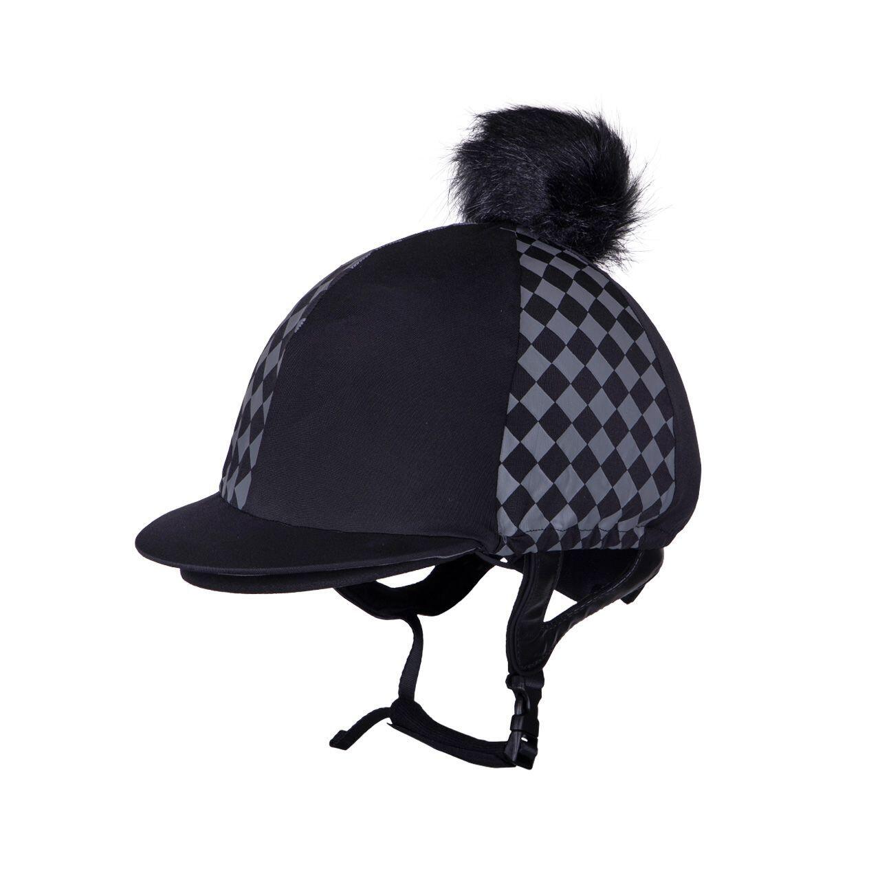 Czapka na kask jeździecki QHP Omaha