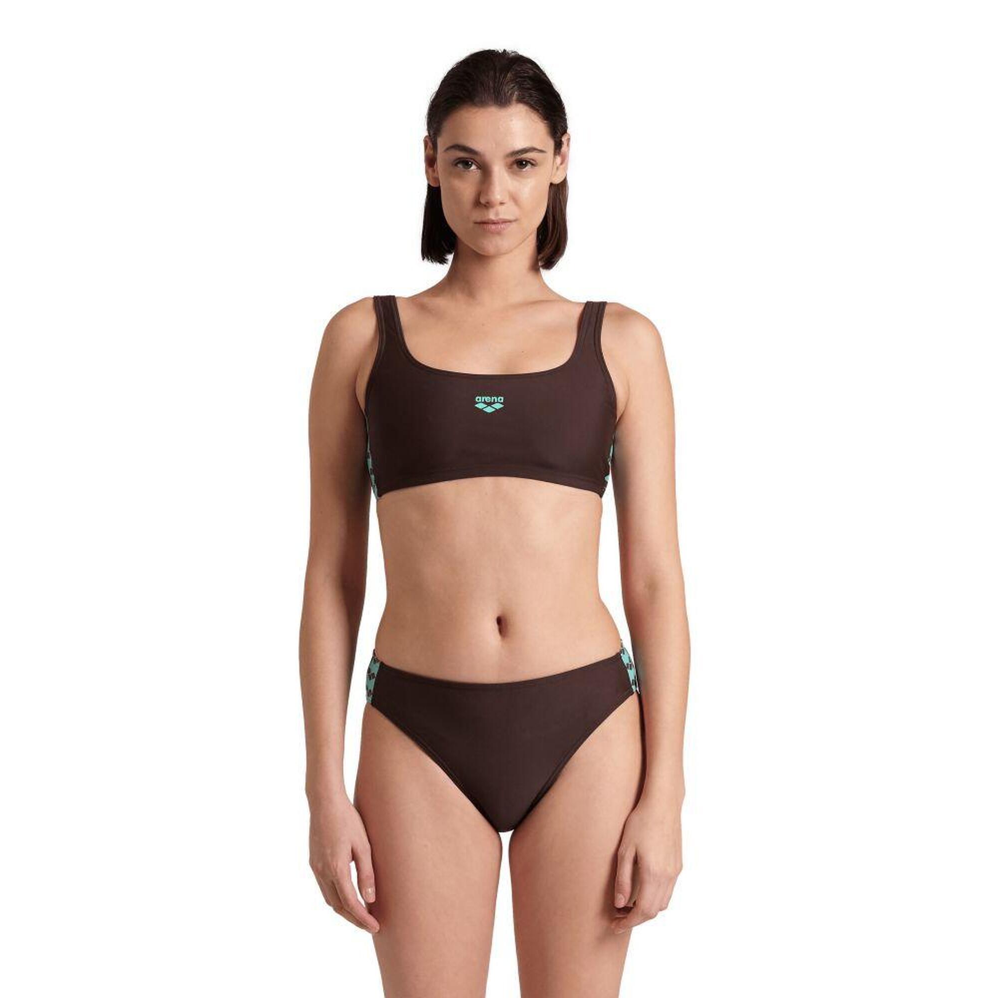 Strój kąpielowy damski dwuczęściowy sportowy na basen plażę Arena Icons