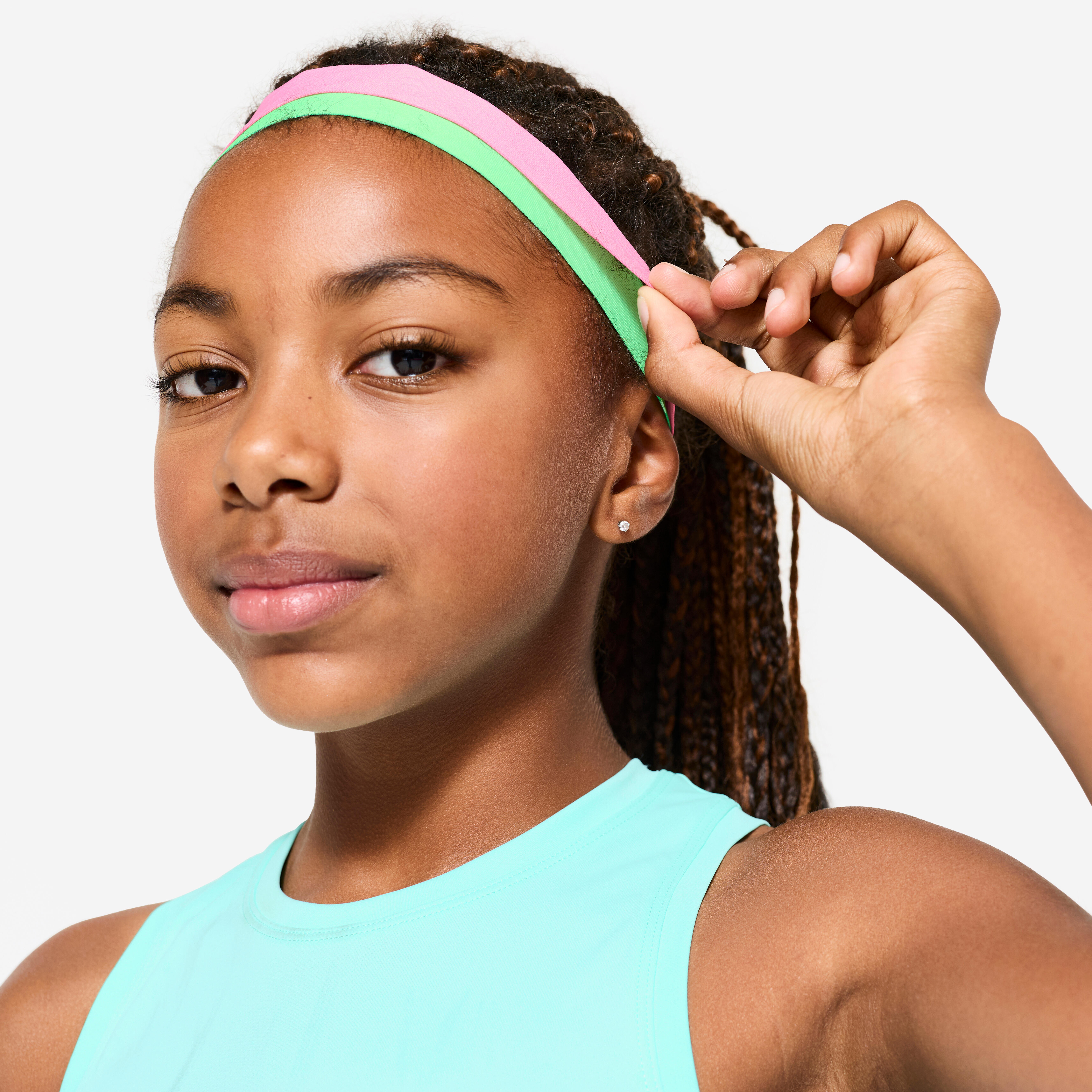 Zestaw 2 opasek sportowych do włosów