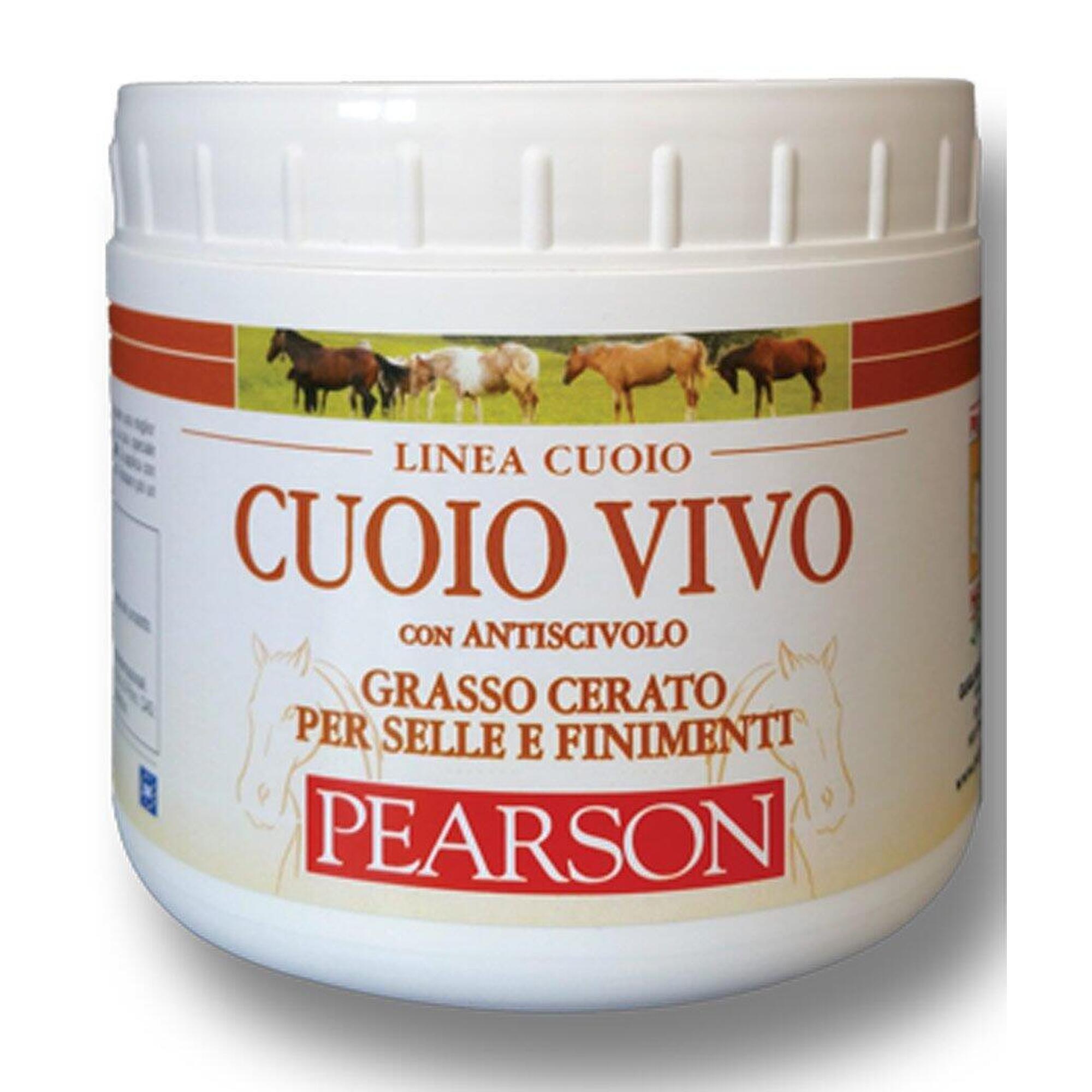 Smar do skór woskowanych do siodeł i uprzęży Pearson Cuoio Vivo