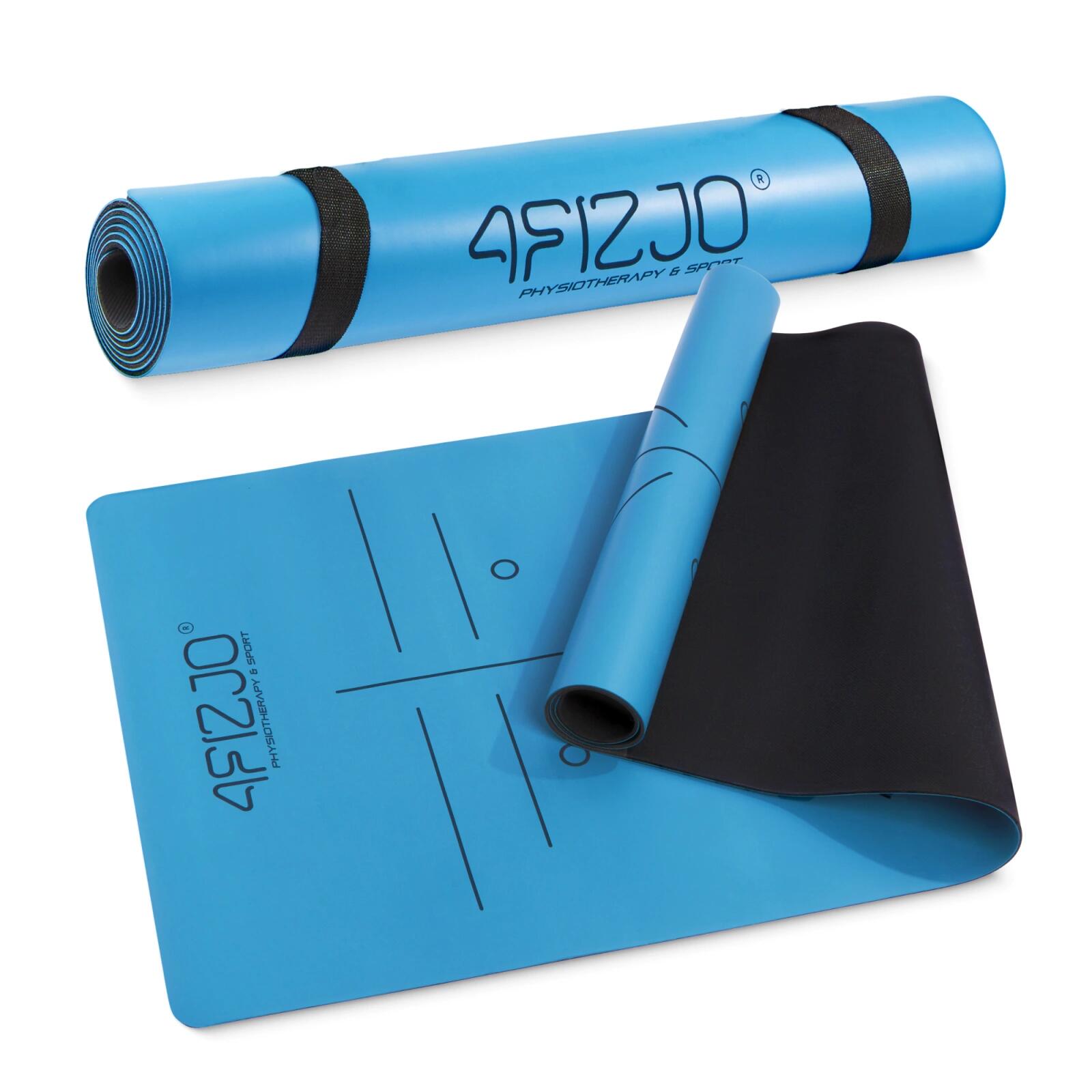 Mata do ćwiczeń antypoślizgowa 4FIZJO PU 4 mm