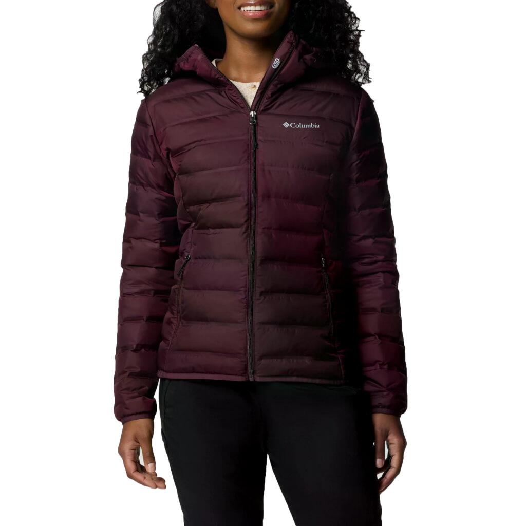 Kurtka COLUMBIA LAKE 22 II DOWN HOODED JA Bordeaux