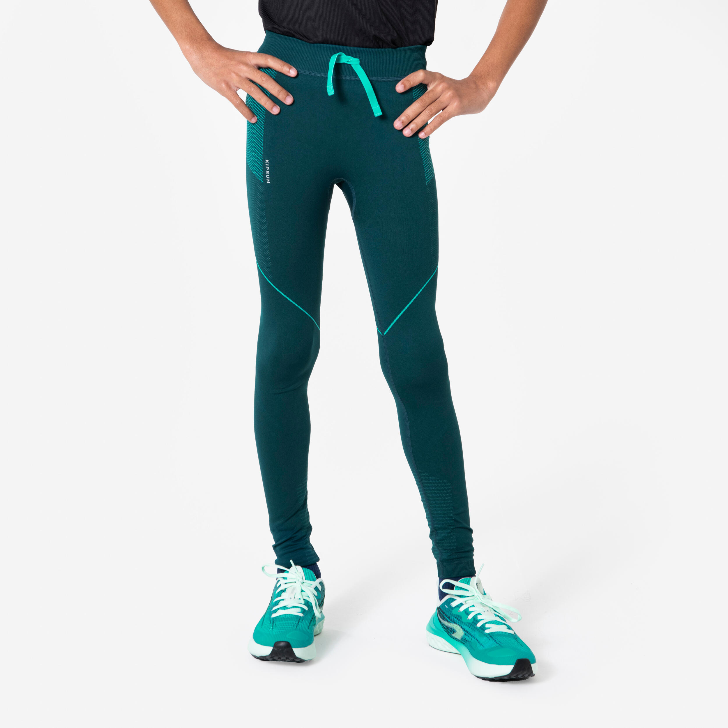 Legginsy do biegania dziecięce Kiprun Care 500