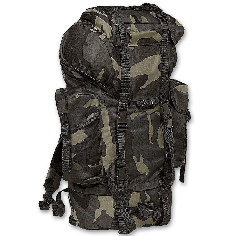Plecak bushcraft Brandit BW 65L Dark Camo