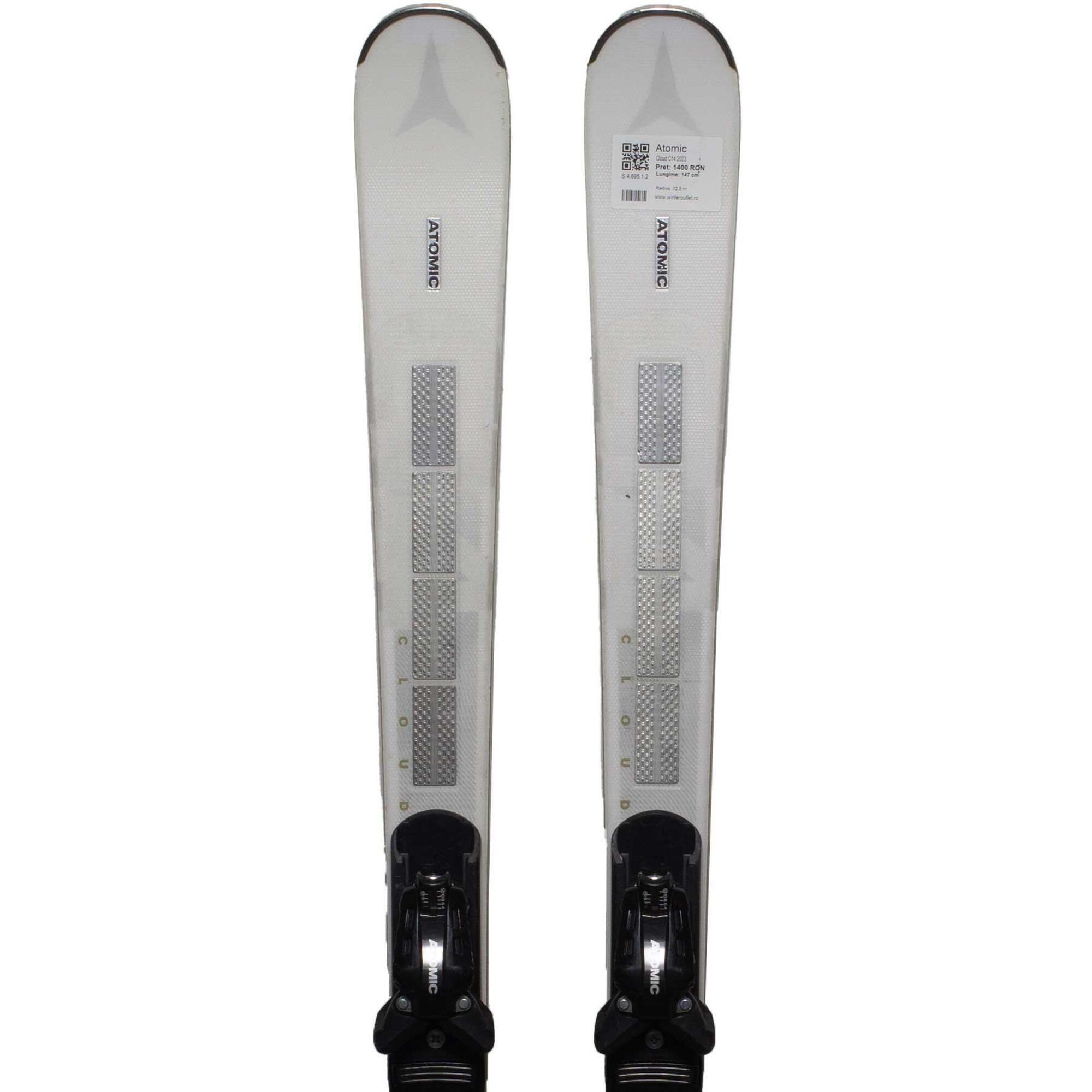 Second Life- Narty ATOMIC Cloud C14 Revoshock 2023, 154 cm- Stan bardzo dobry