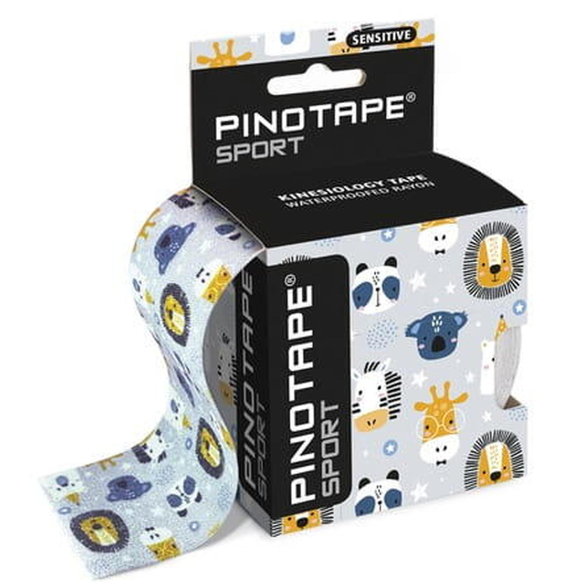 Pinotape Sport taśmy kinezjologiczne Sensitive 5cm x 5m dla wrażliwej skóry