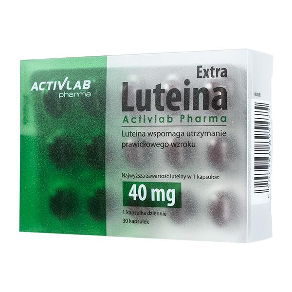 Luteina wsparcie wzroku Luteina Extra Activlab Pharma