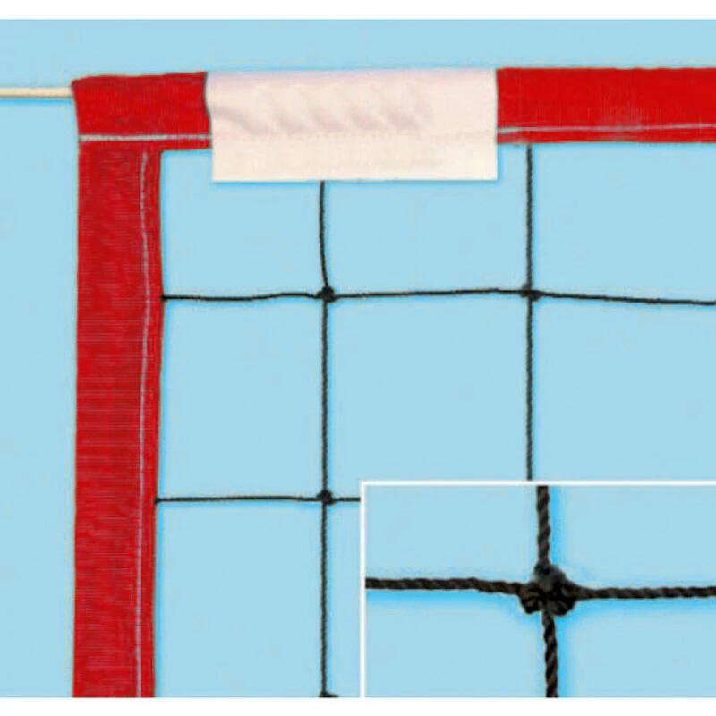 Siatka do siatkówki plażowej, włoska, Economic 33130010, czerwona.