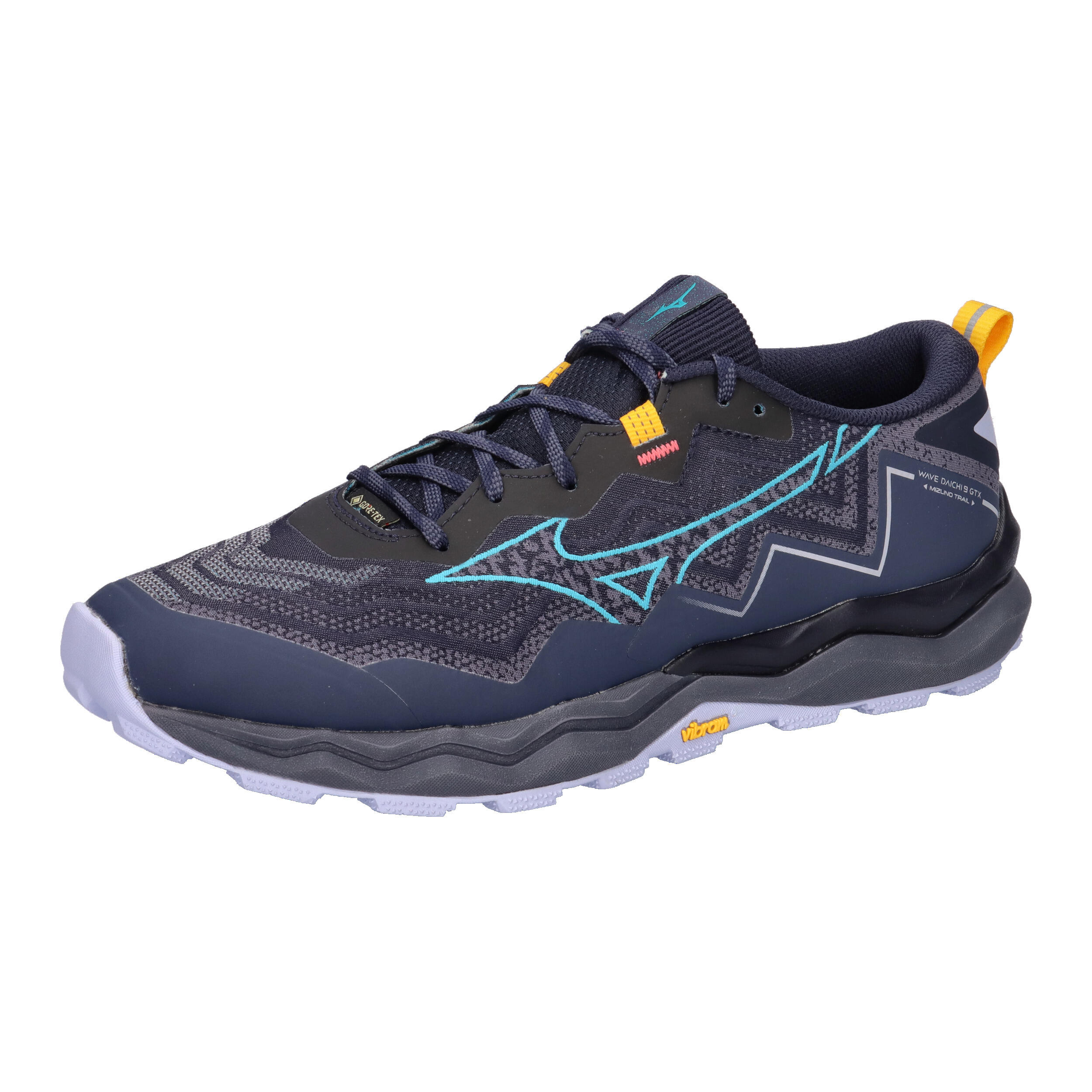 Buty do biegania męskie Mizuno Wave Daichi 9 GTX baritone blue/capri