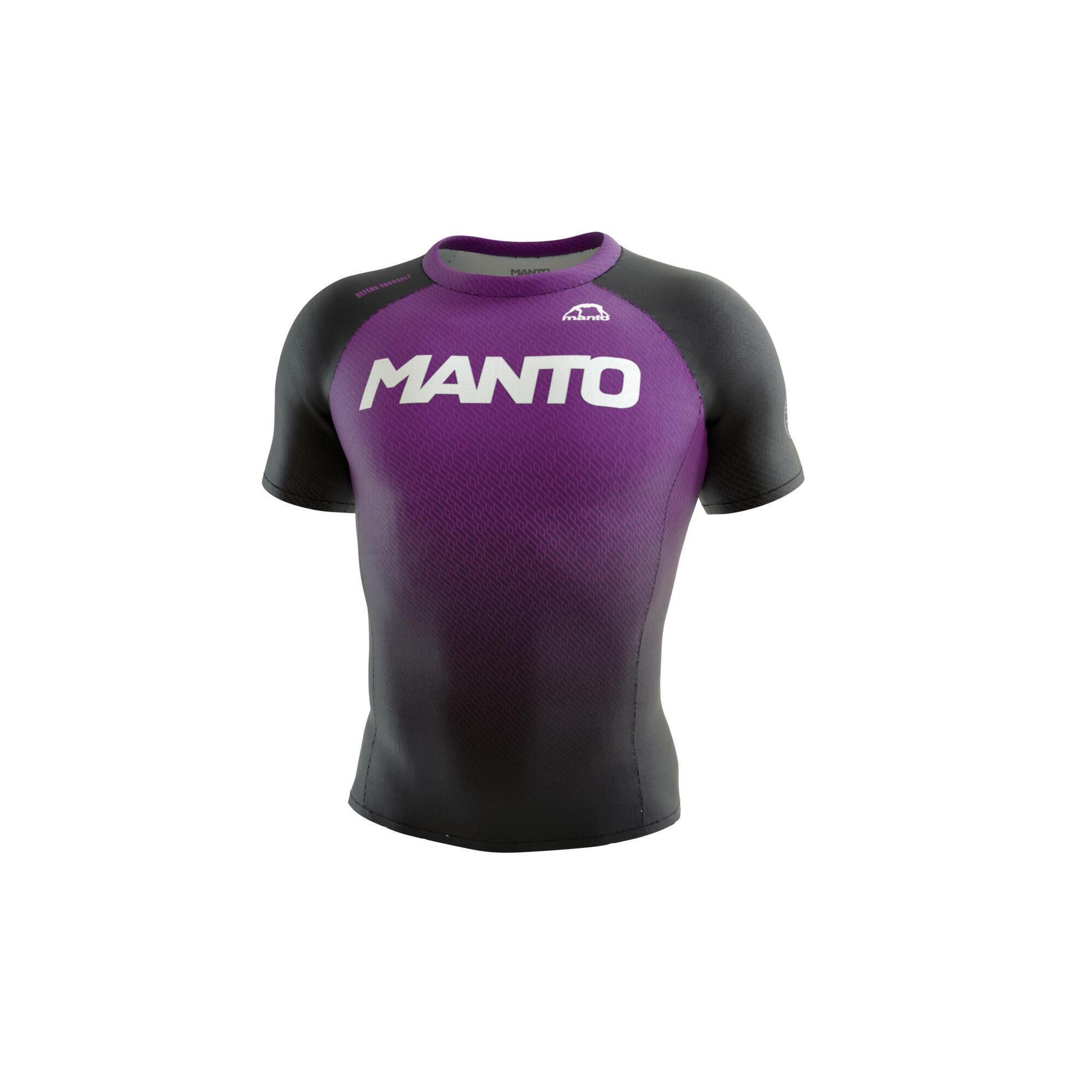 Rashguard do MMA męski Manto Rank z krótkim rękawem