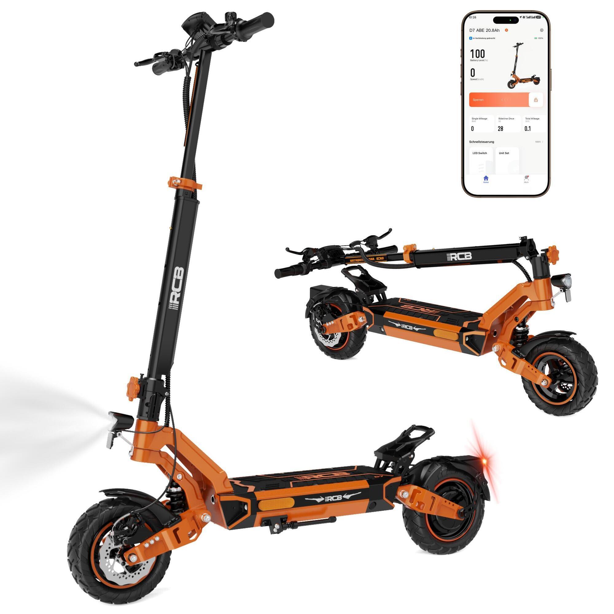 Hulajnoga elektryczna dla dorosłych 500W 20.8Ah 90-100km RCB-D7