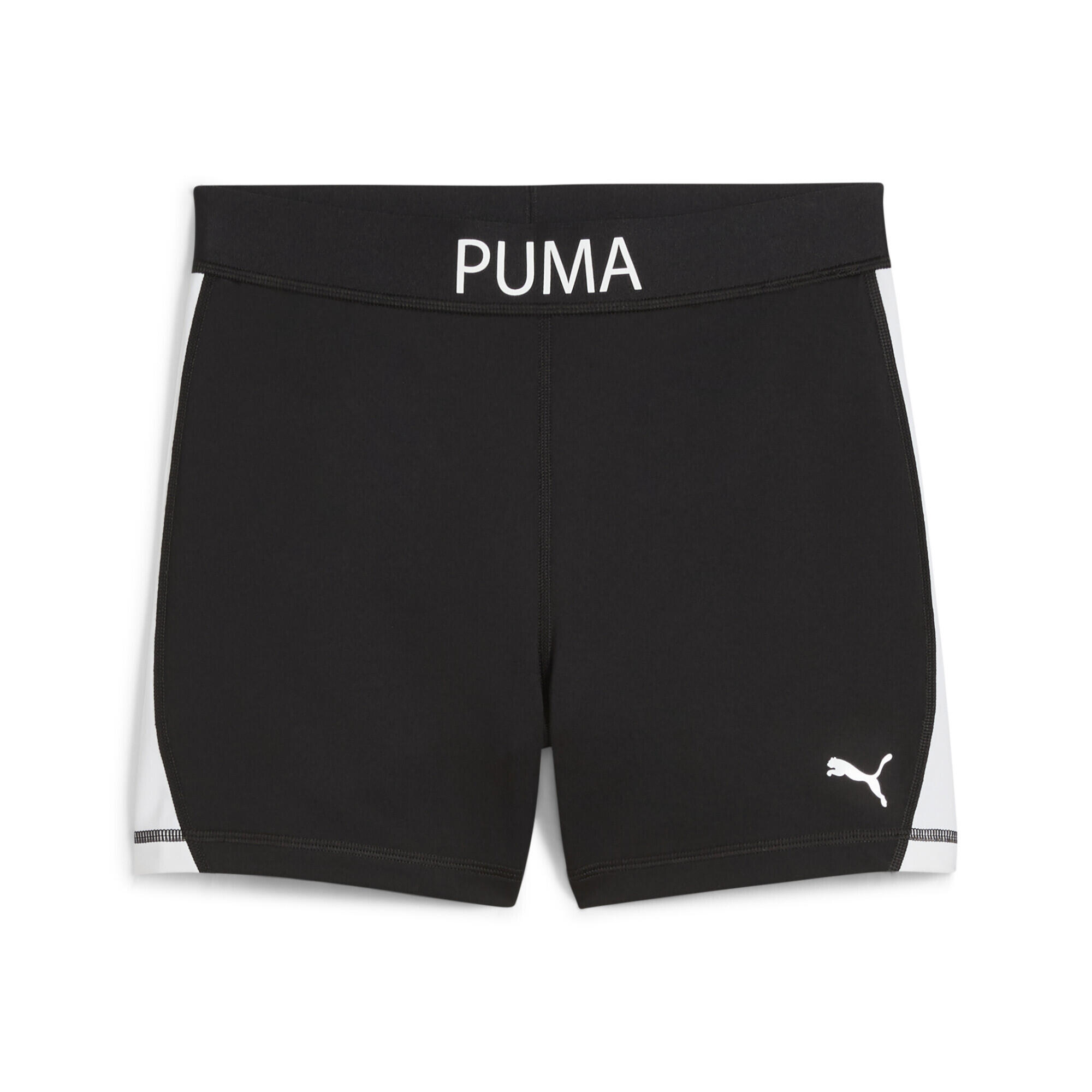 Damskie obcisłe szorty z wysokim stanem 4" PUMA STRONG PUMA