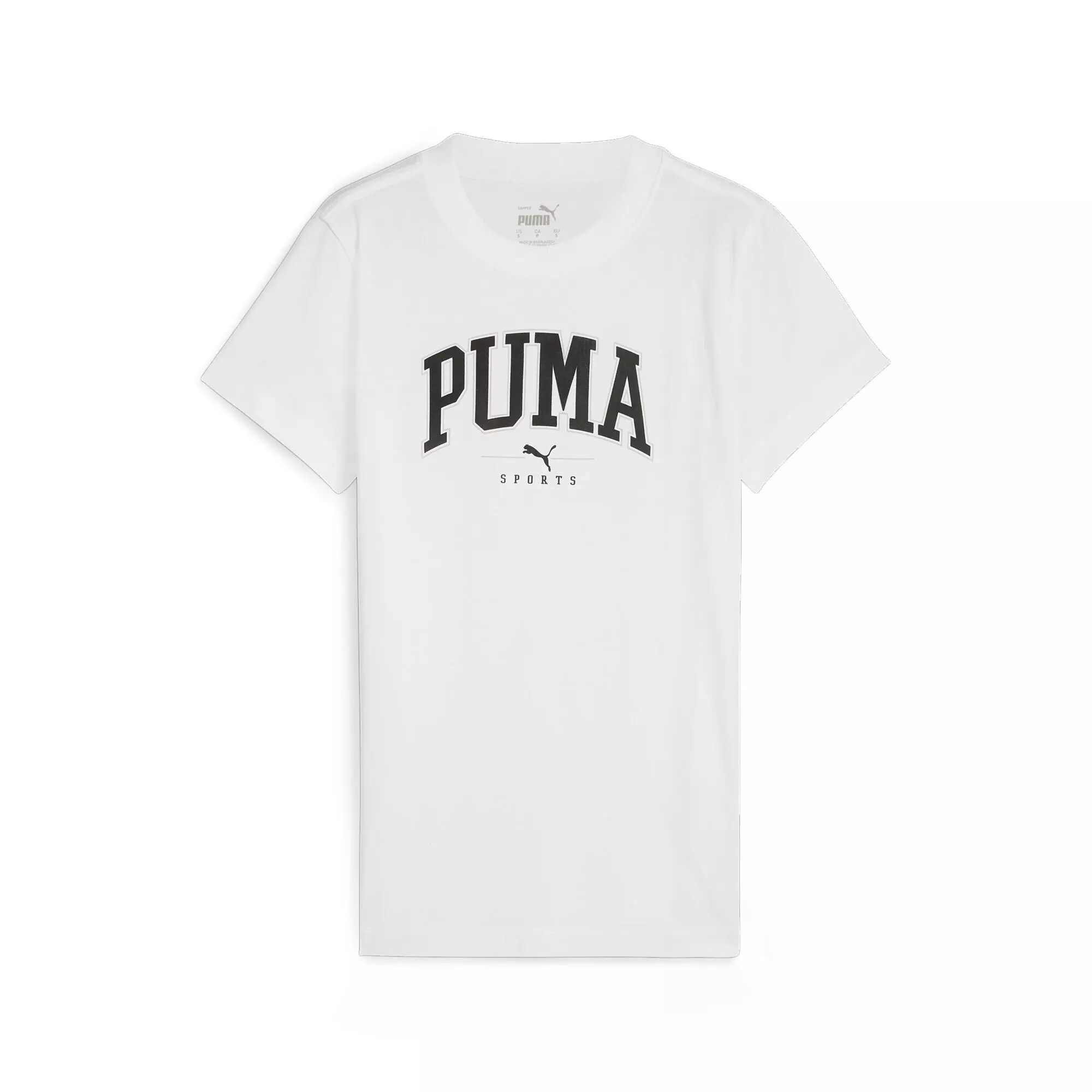 Damska koszulka z nadrukiem PUMA SQUAD PUMA White