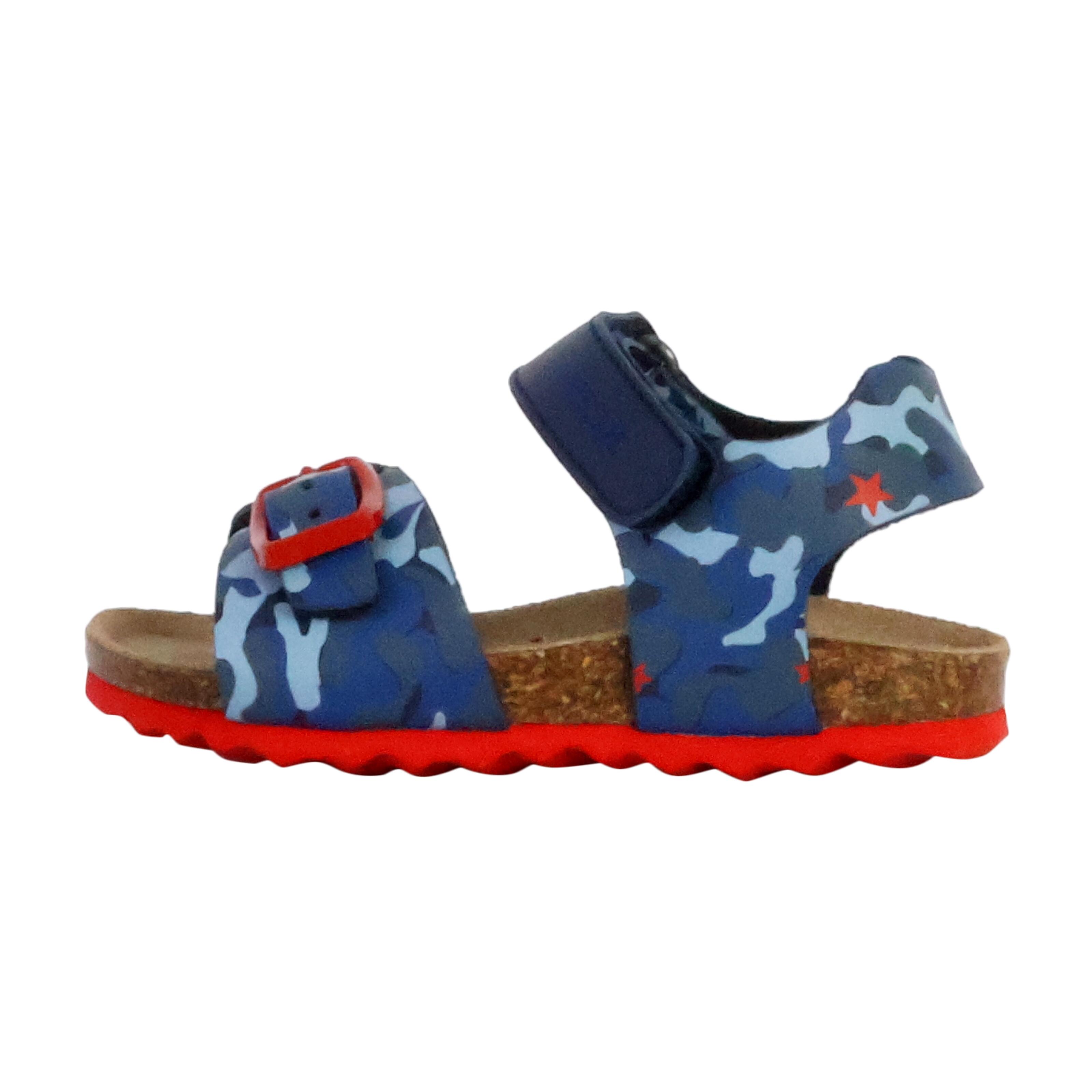 Sandały GEOX B SANDAL CHALKI BOY Niebieski