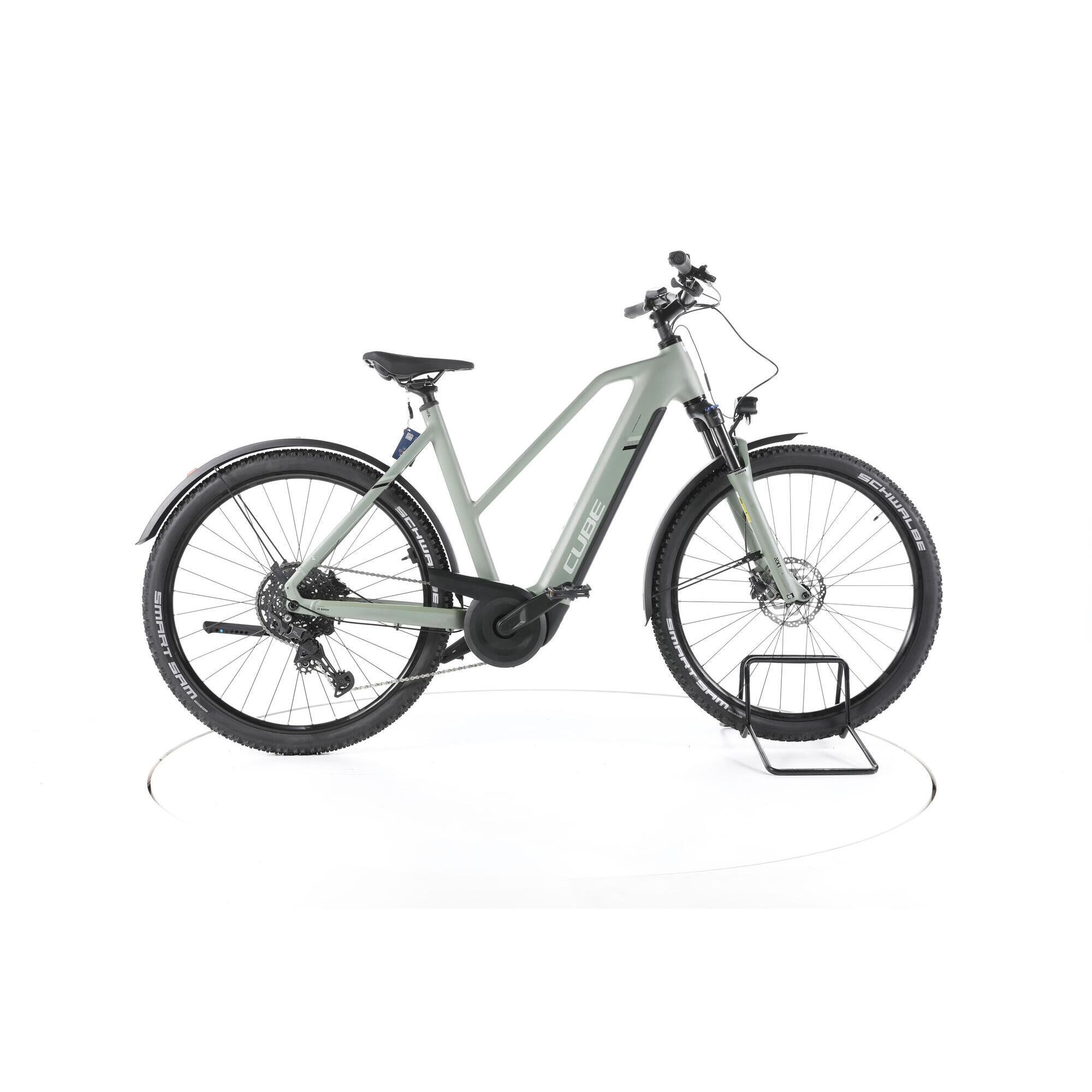 Second Life - Cube Nuride Hyb. Pro Allroad Trekking E-Bike - Bardzo dobry stan
