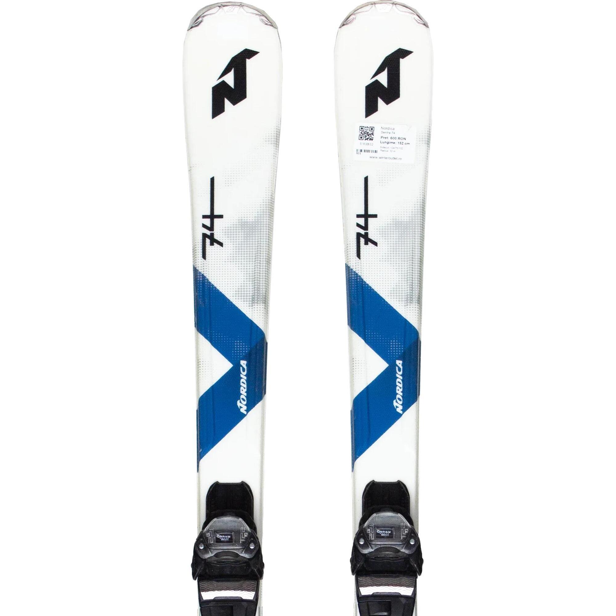 Second Life- Narty NORDICA Sentra 74, 136 cm- Stan bardzo dobry