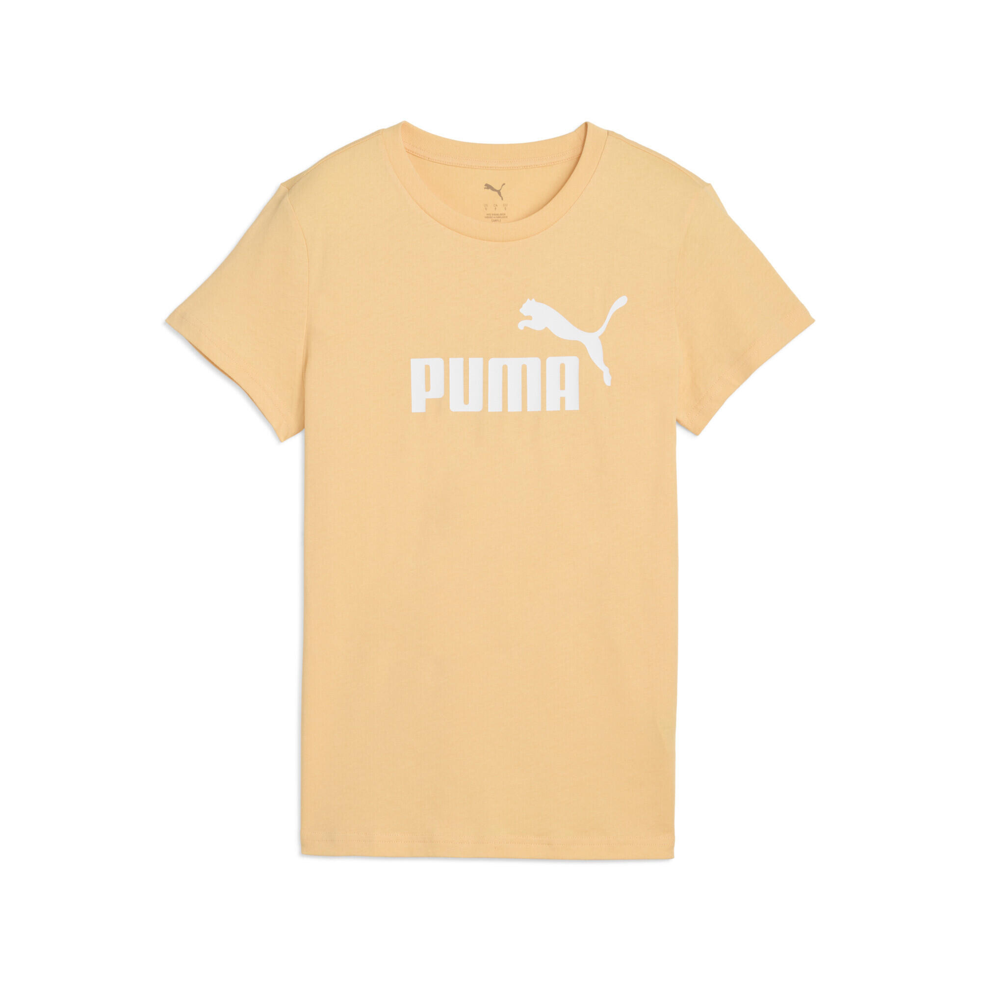 Damska koszulka z logo ESS No. 1 PUMA Almost Apricot Orange