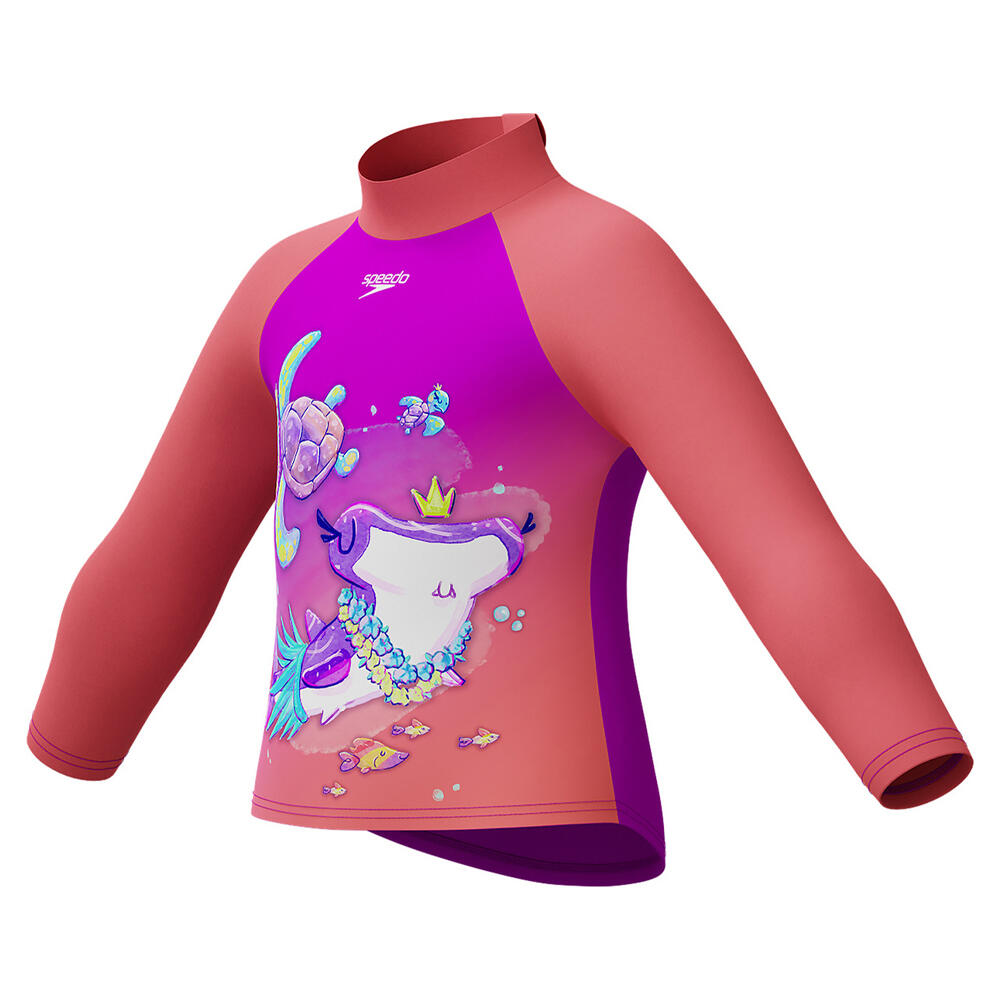 Cyfrowa Koszulka Z Długim Rękawem Dla Dziewczynek