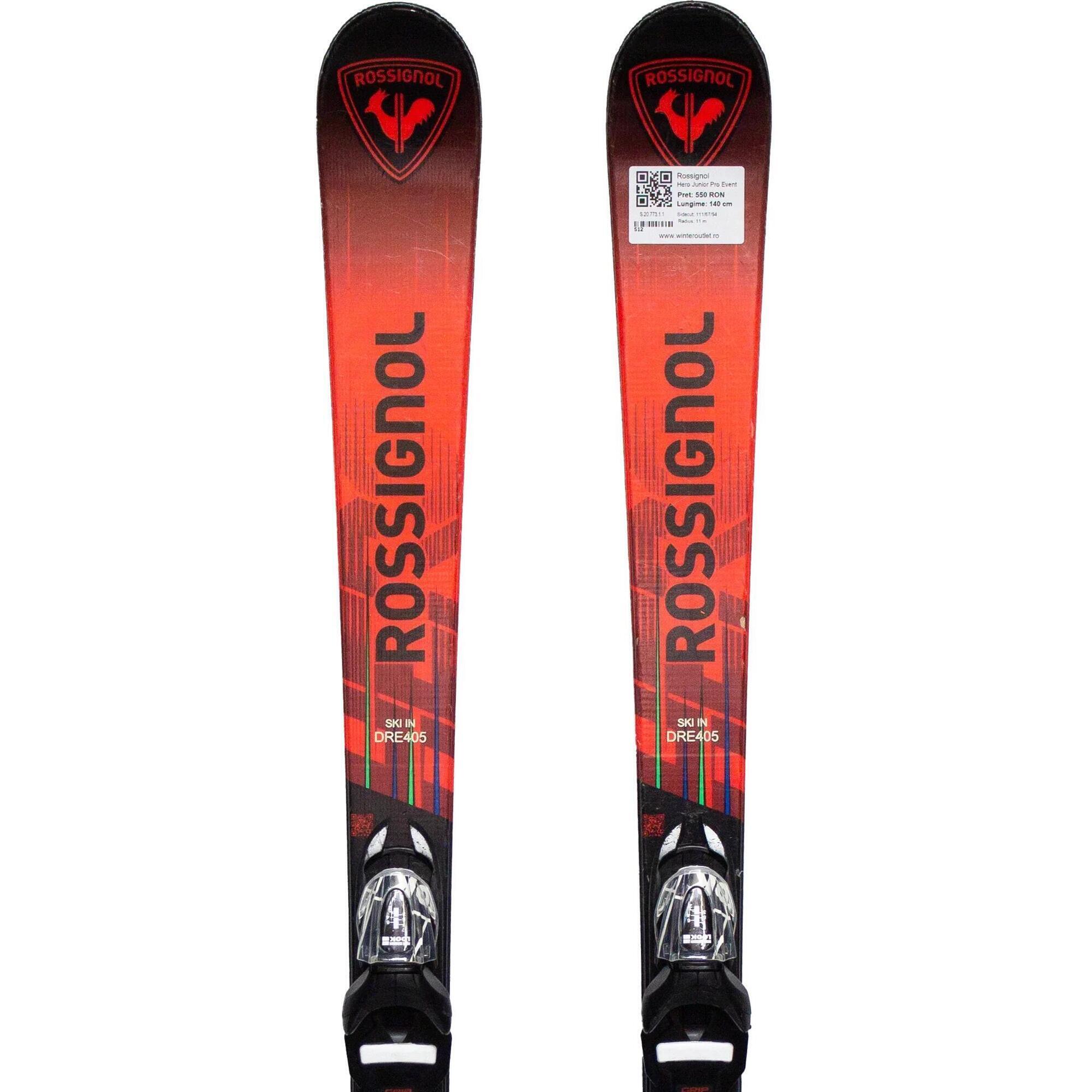 Second Life- Narty ROSSIGNOL Hero Junior Pro Event, 150 cm - Stan bardzo dobry