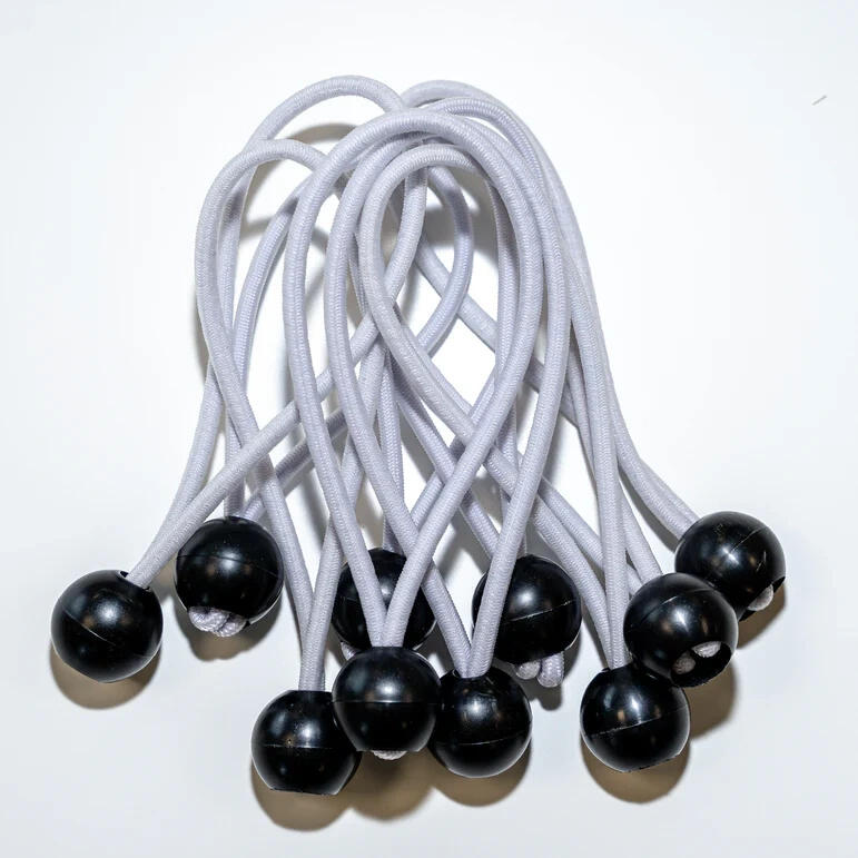 Linka Bungee Quickplay Biała 150 Mm (Zestaw 10 Szt.)