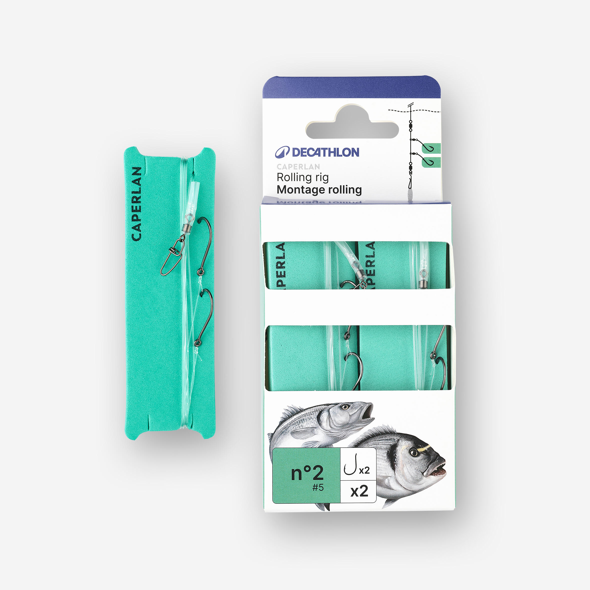 Przypon morski SW ROLLING nr 2 x2