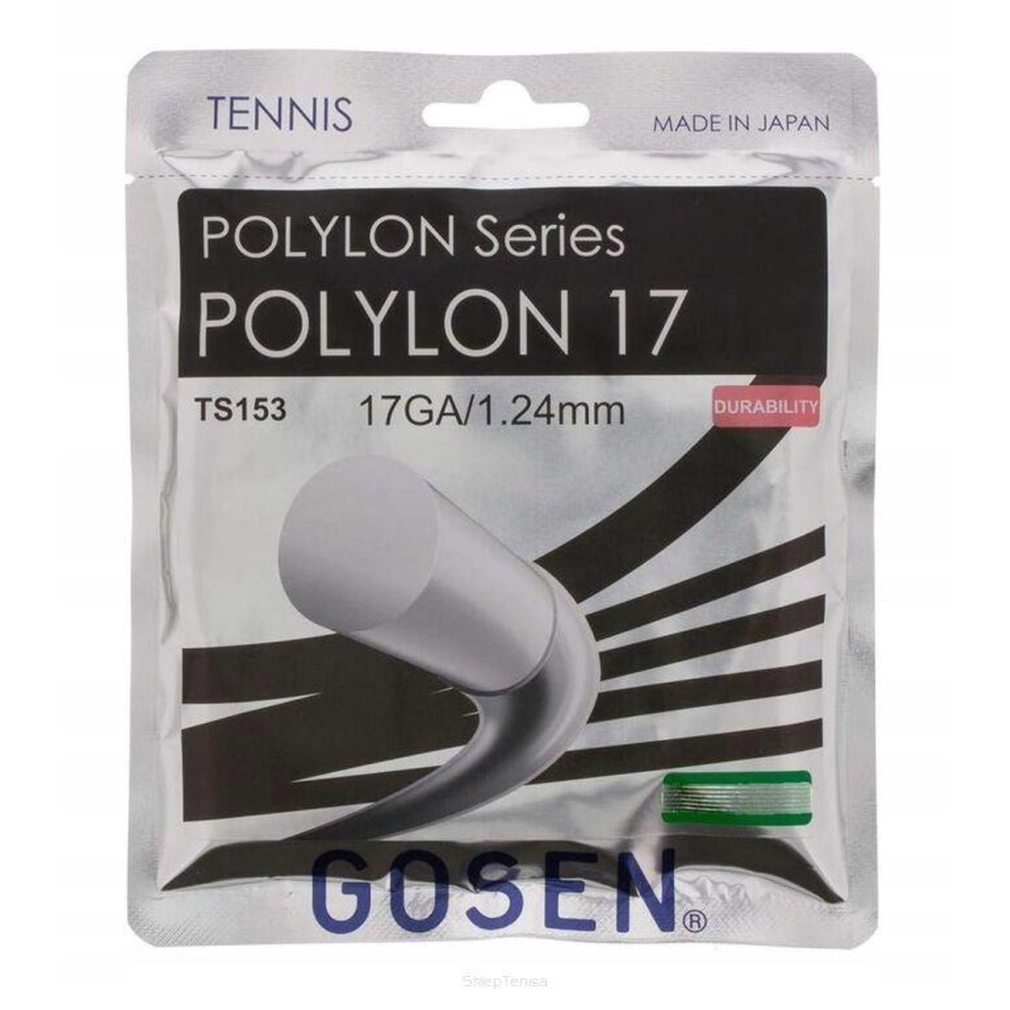 Naciąg tenisowy Gosen Polylon 17 series 1.24