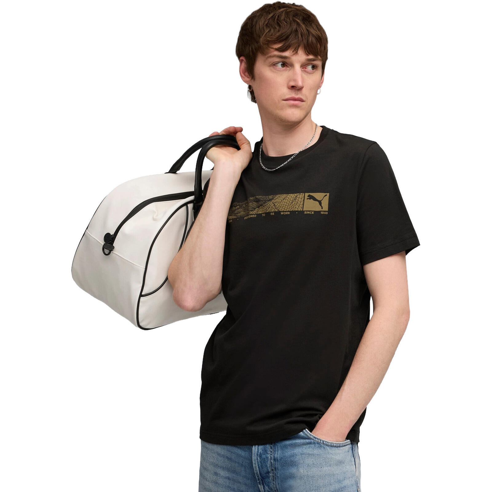 Koszulka męskie Puma tech Graphic Tee