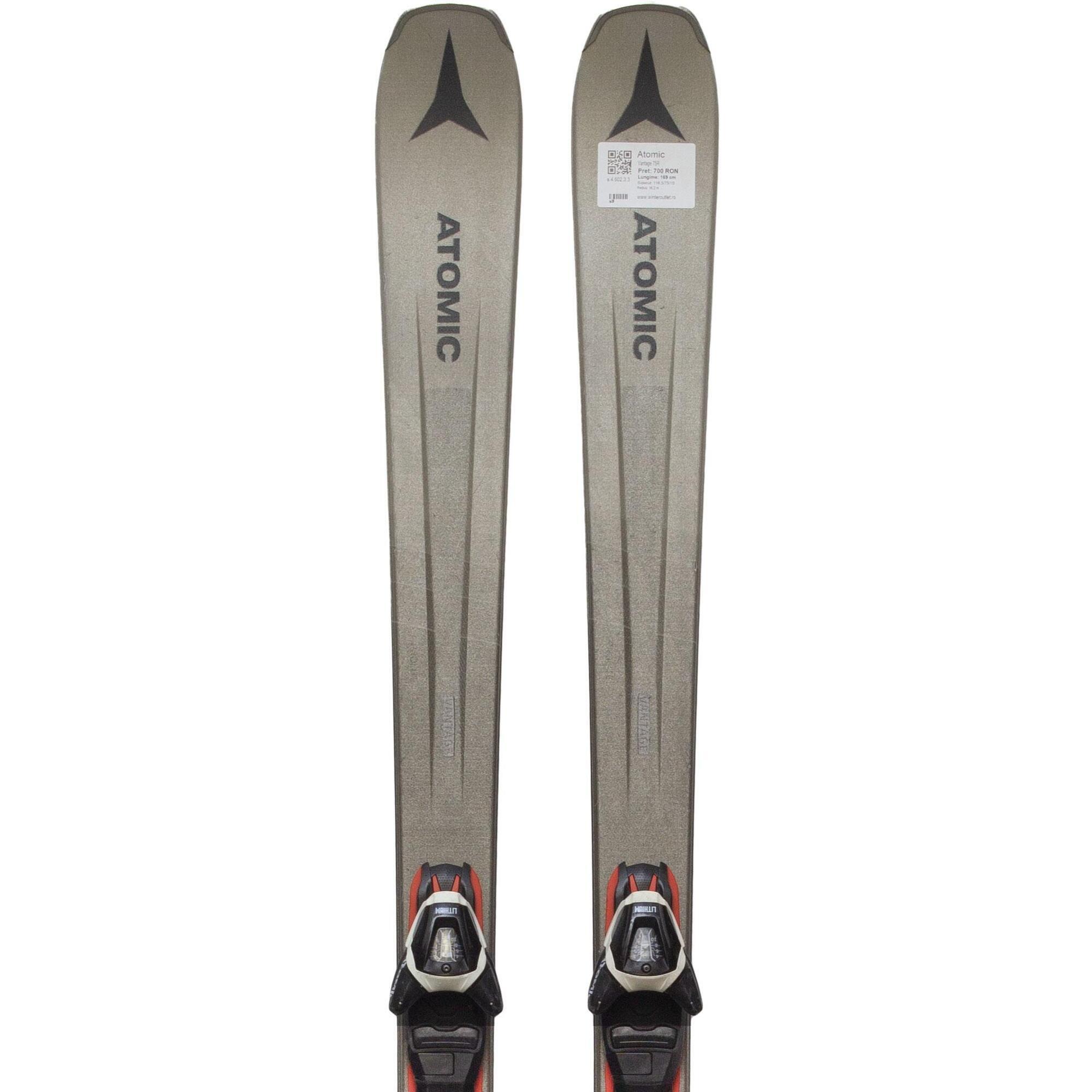 Second Life- Narty ATOMIC Vantage 75R, 147 cm- Stan bardzo dobry