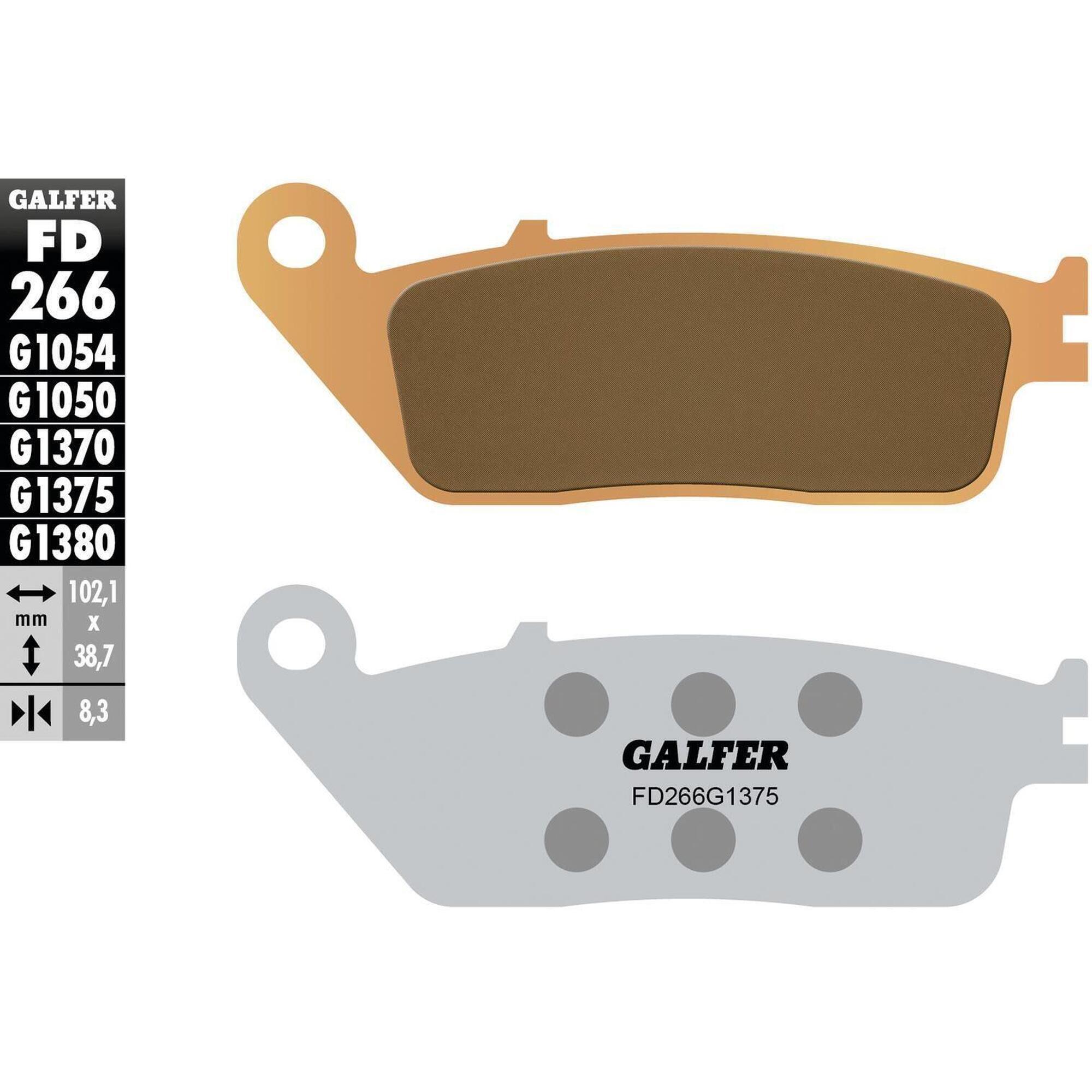Galfer Sinter Metalne Klocki Hamulcowe FD266 G1375
