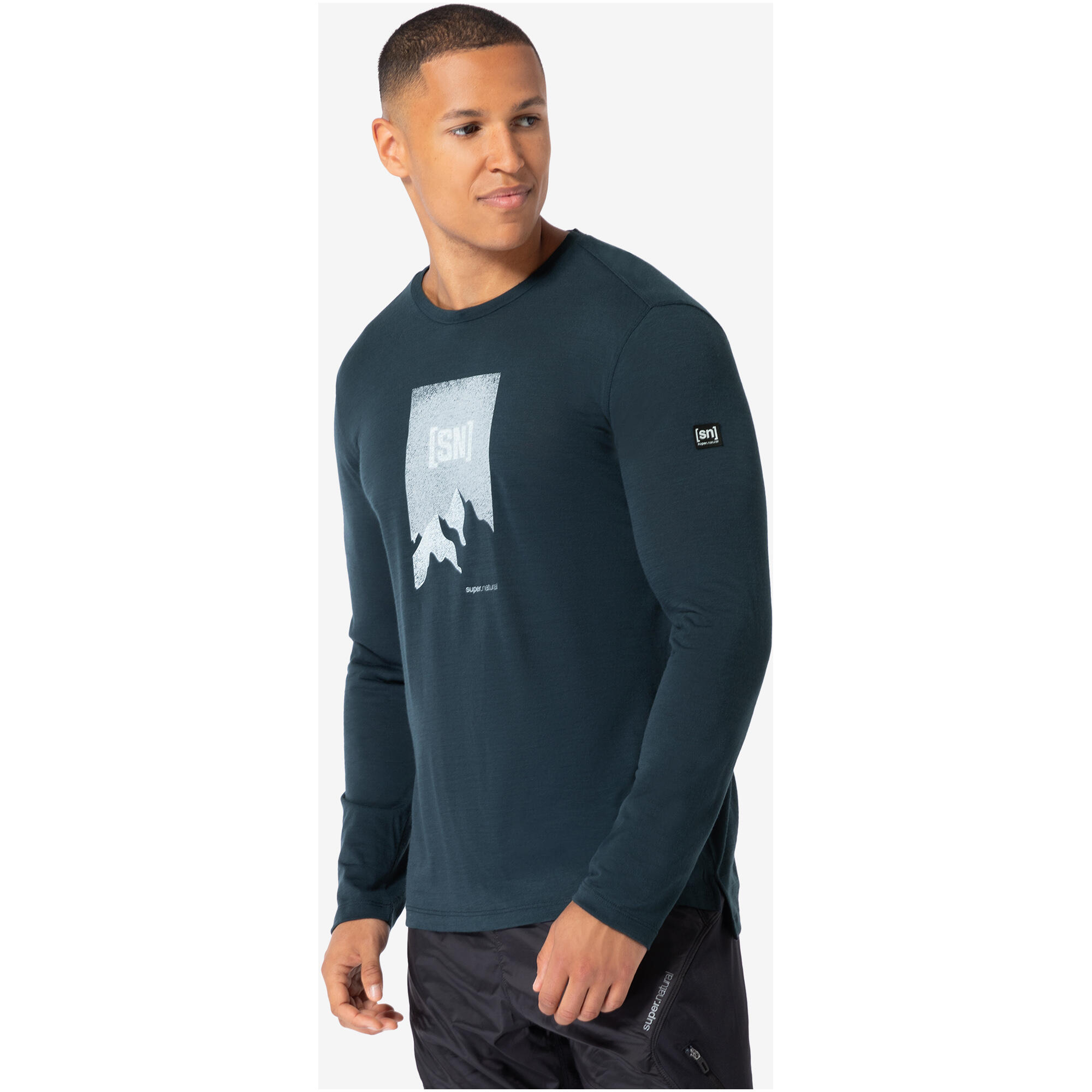 Koszulka z długim rękawem męska SUPER.NATURAL M 2 Pitch LS