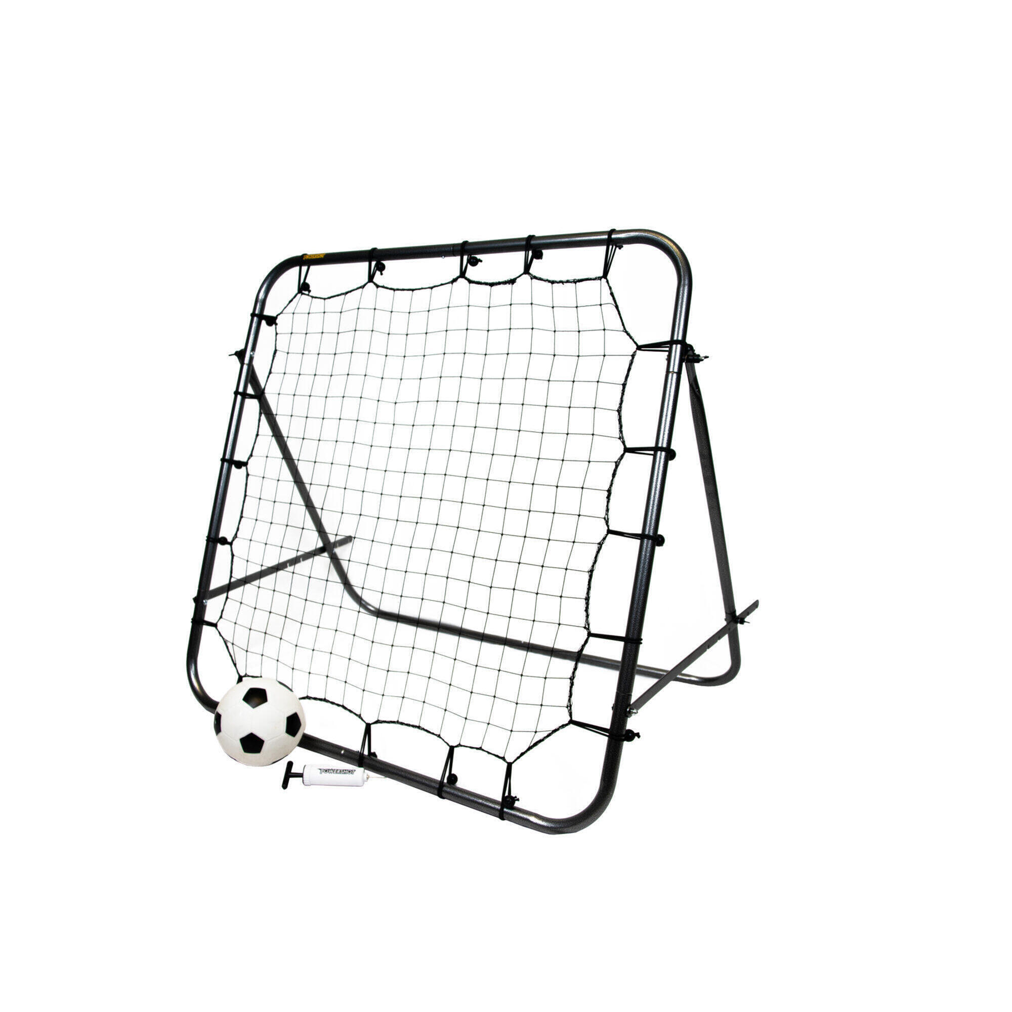 Siatka odbijająca z piłką i pompką