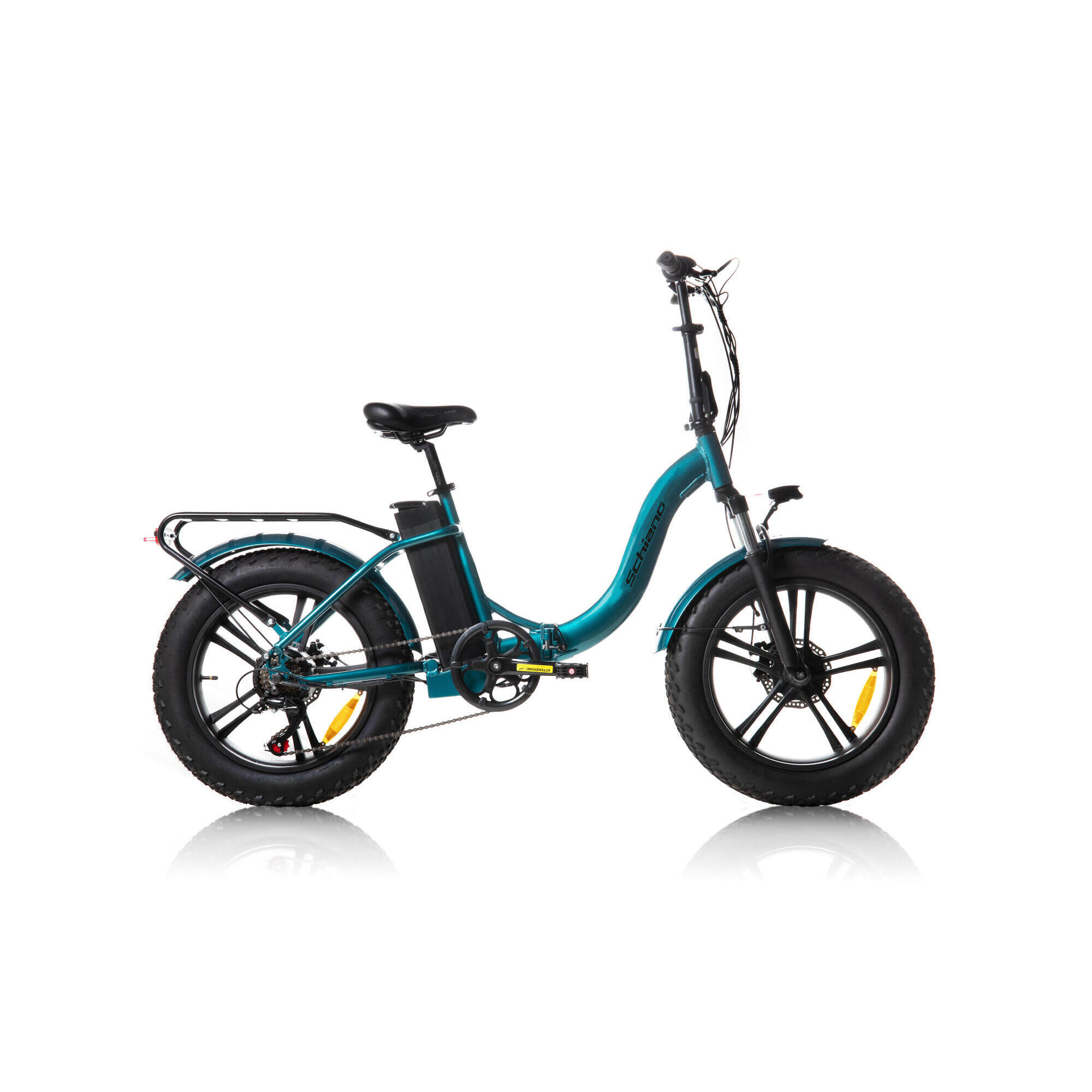 Fat Bike aluminiowy, niska rama, amortyzowany, akumulator 13 Ah