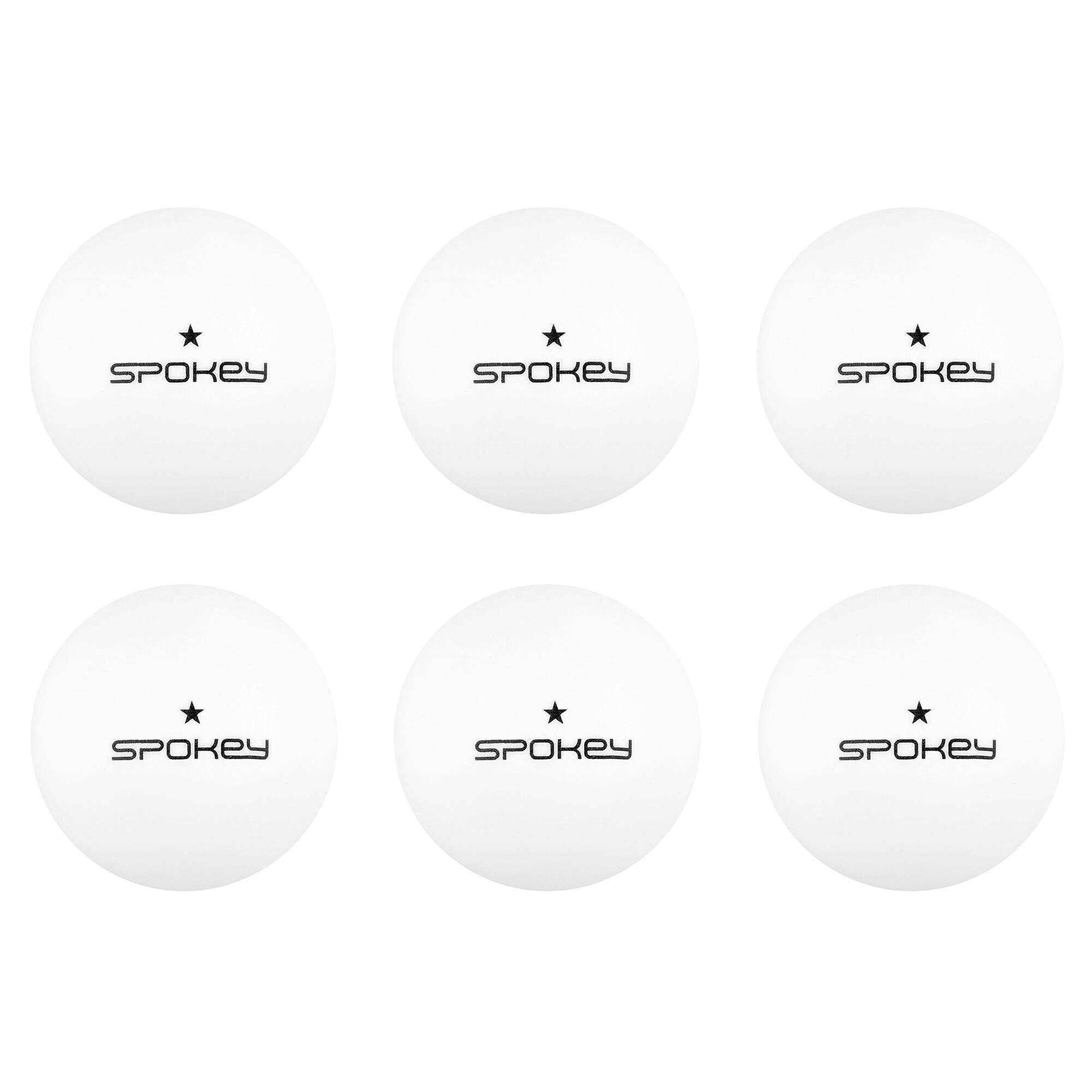 Piłeczki do tenisa stołowego 6 szt. Spokey LERNER 1