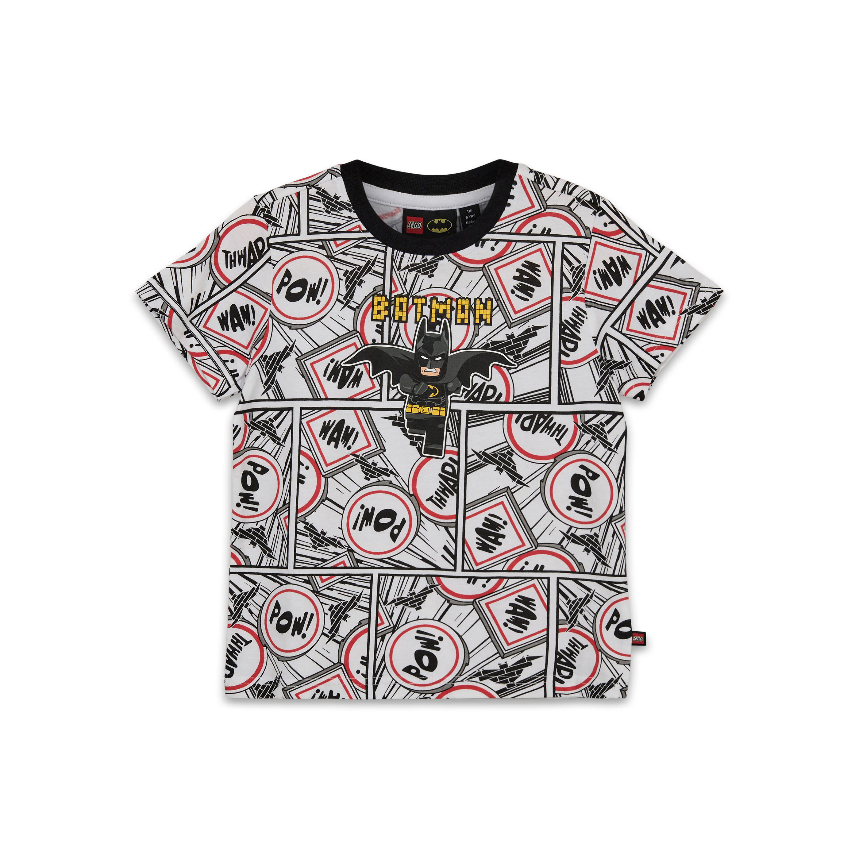 Koszulka Dziecięca LEGO BATMAN Tano 301 Biała