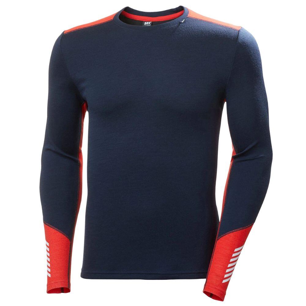 Bluza termoaktywna męska Helly Hansen LIFA Merino Midweight Crew