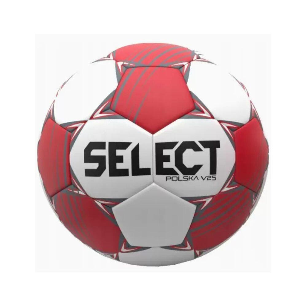 Piłka ręczna Select Polska v25 czerwony/biały r. 2
