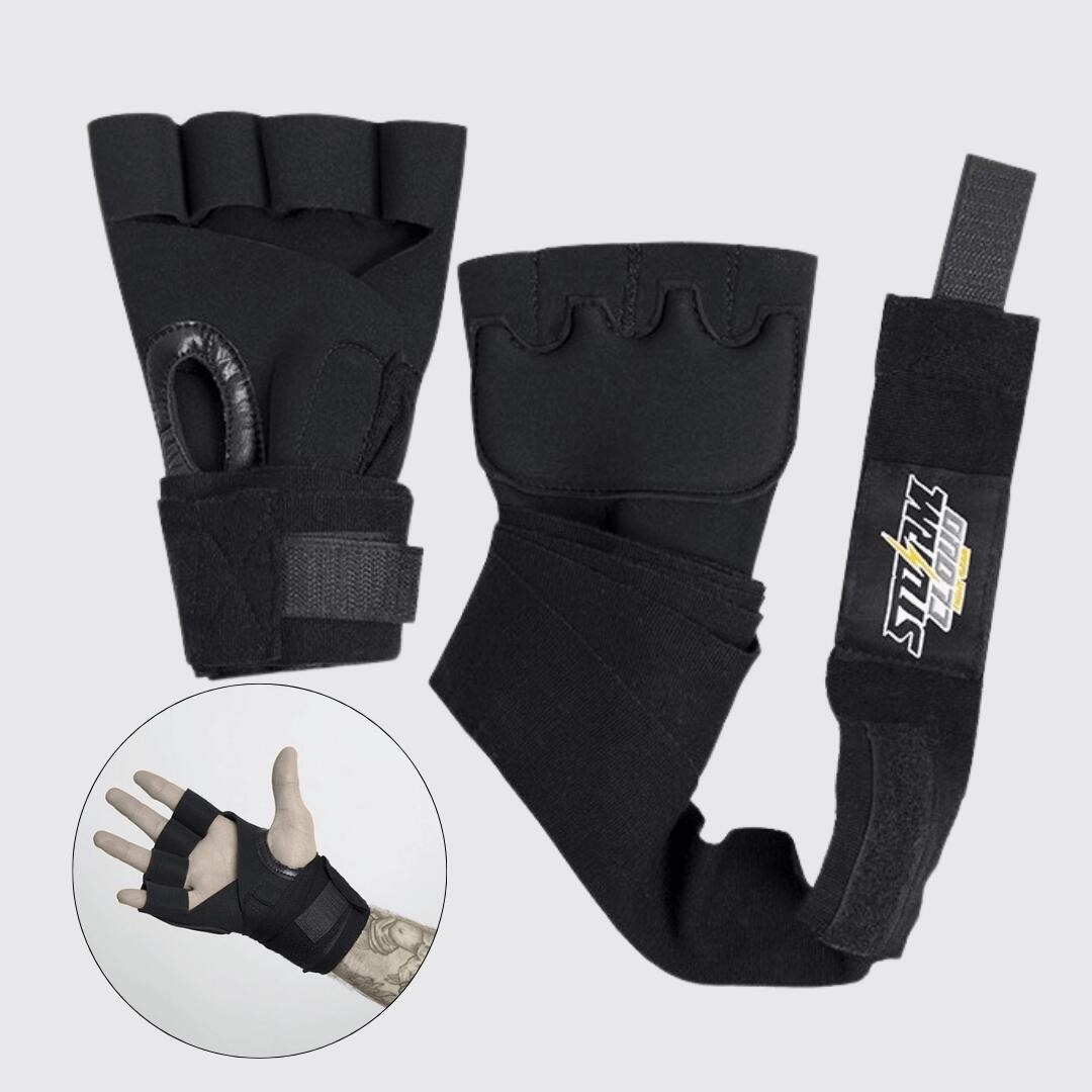 Rękawiczki StormCloud Żelowe - Bandaże Bokserskie Owijki ochronne rozm M