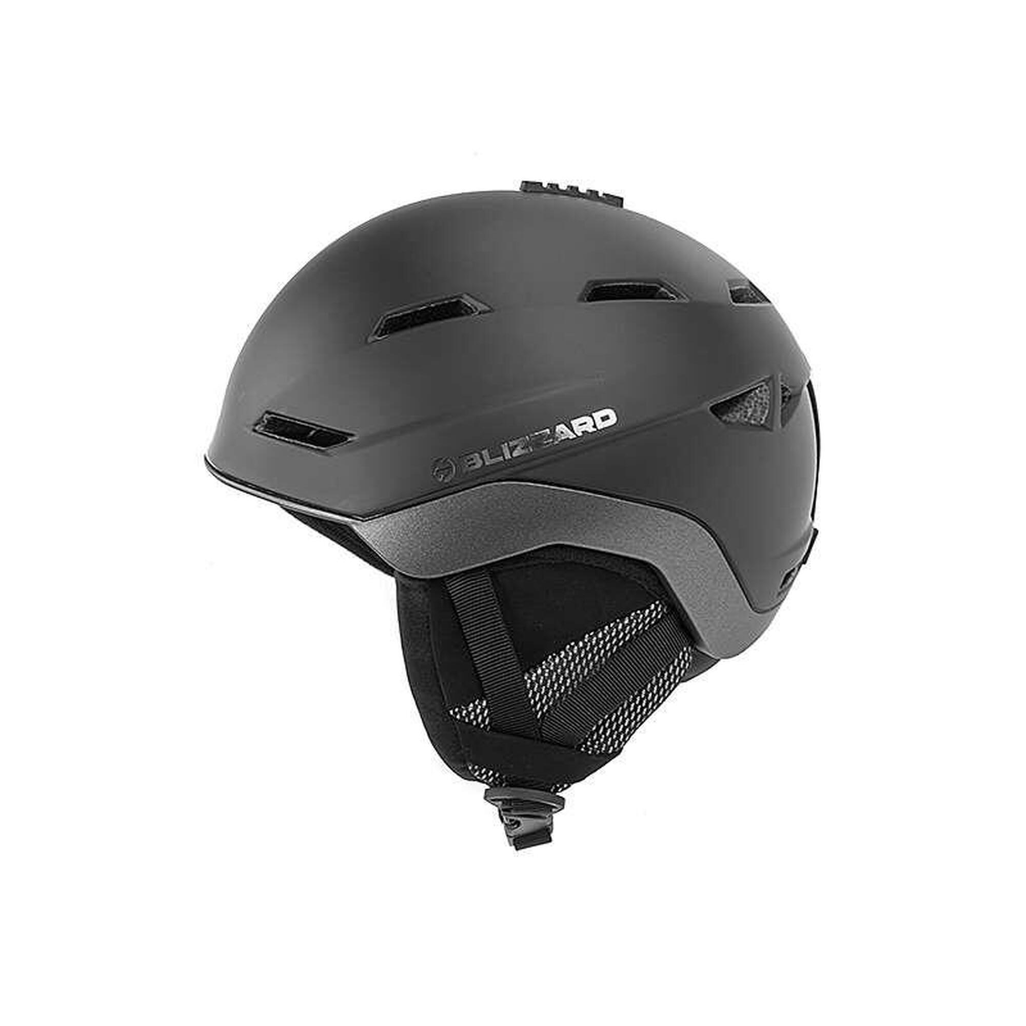 Kask Narciarski Blizzard Bormio Ski Helmet Black /Antracite Metallic