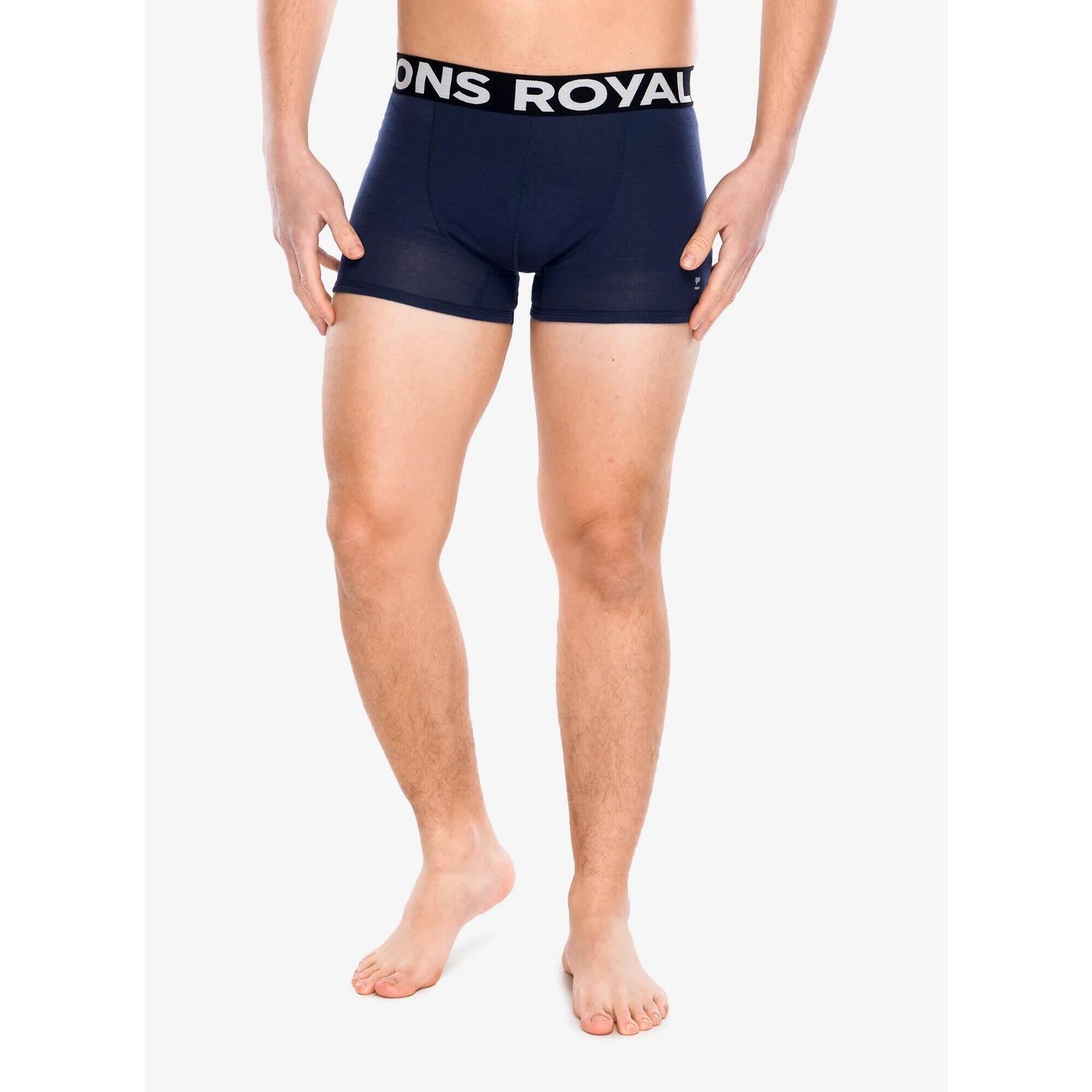 Bokserki termoaktywne męskie Mons Royale Hold 'em Shorty Boxer