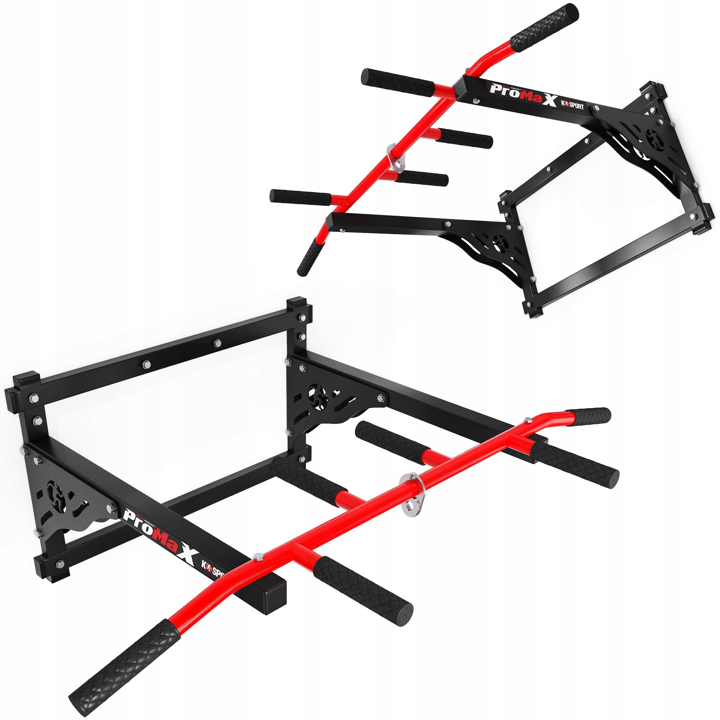 Drążek treningowy do ćwiczeń podciągania+uchwyt na worek KSH001/SK K-sport