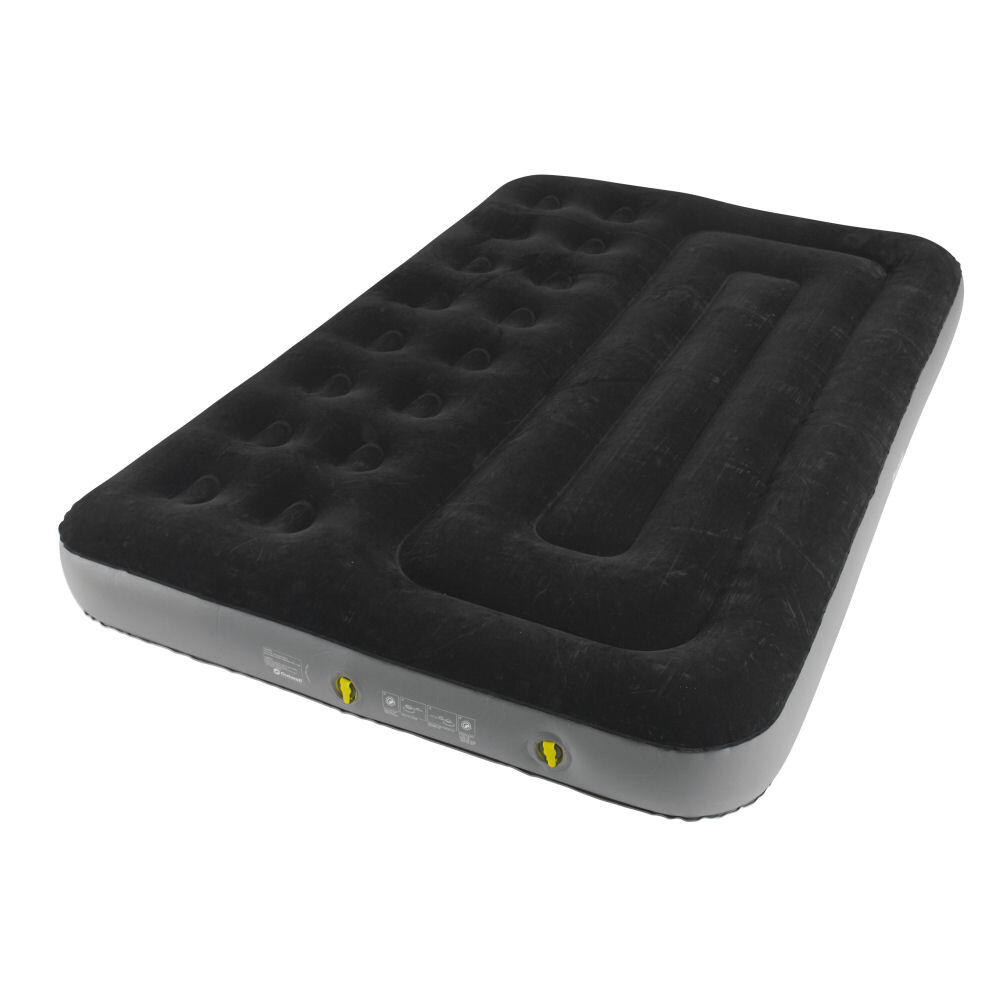 Materac dmuchany Outwell Classic Double Two Chamber - black/grey