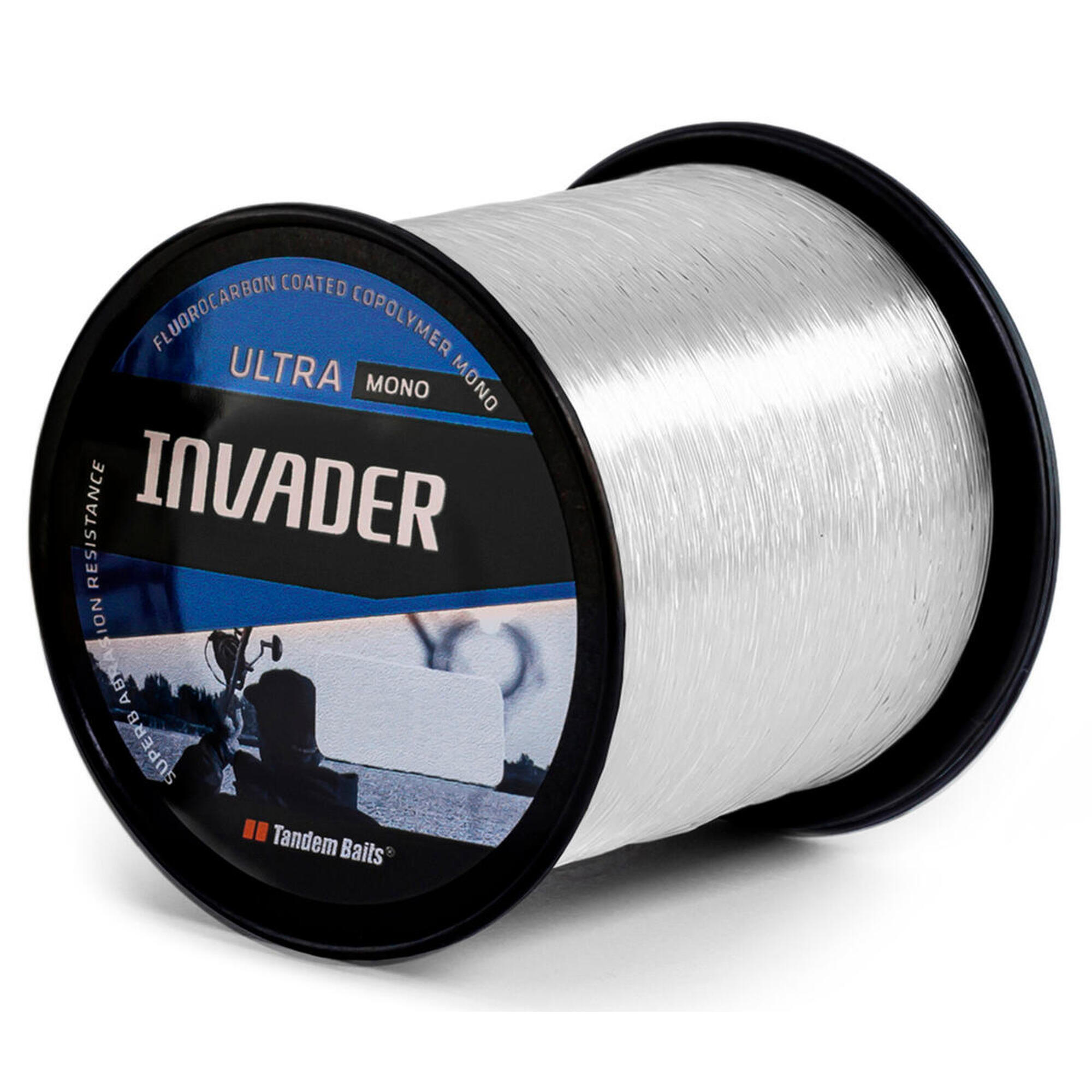 Żyłka Karpiowa Invader Ultra Mono 1200 m / 0,309 mm - Biała